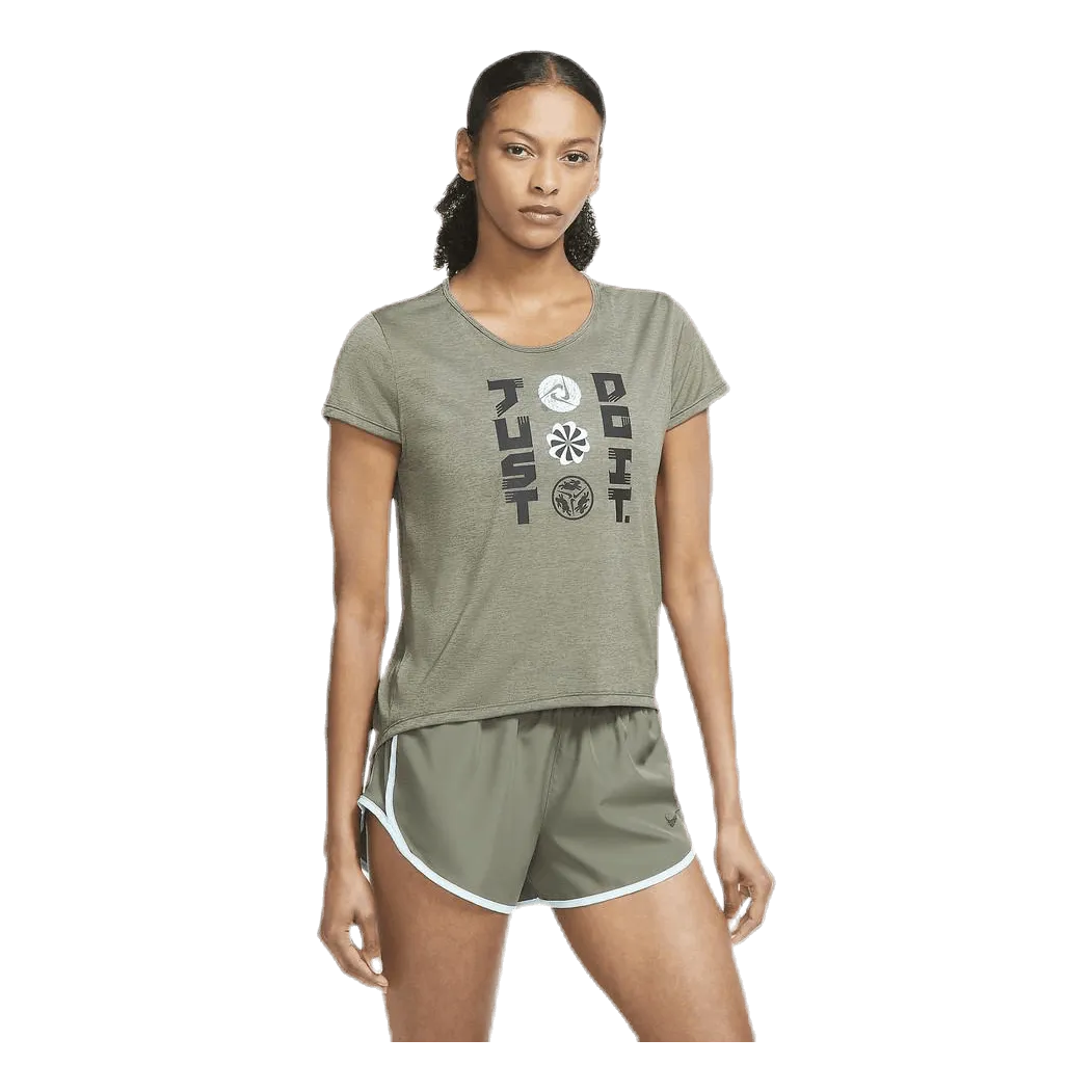 Nike Icon Clash SS Top Black/Beige