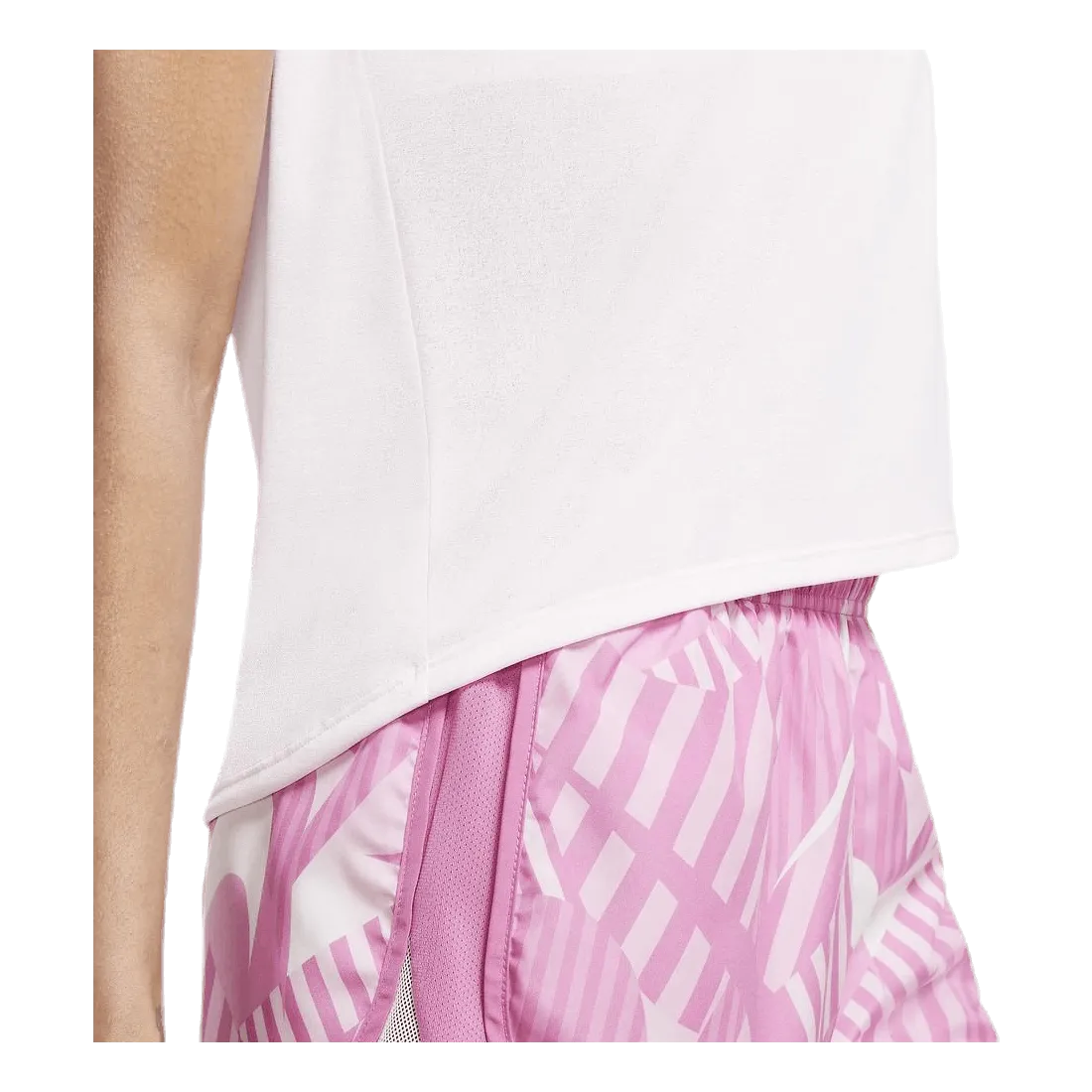 Nike Icon Clash SS Top Pink/White