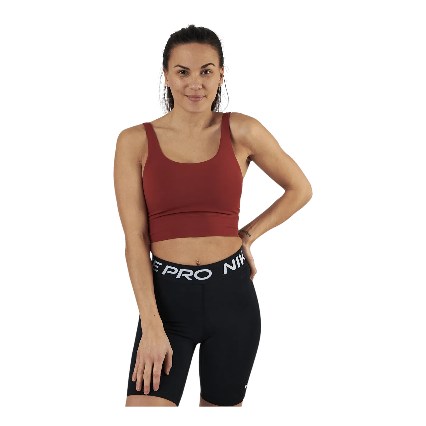 Nike Nike Yoga Luxe Crop Top Orange