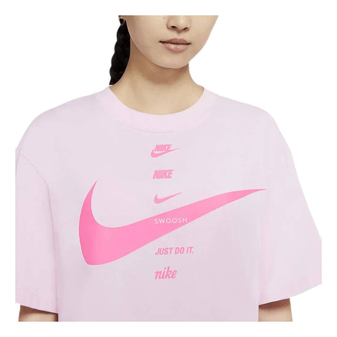 Nike Nsw Swsh Top Ss Pink