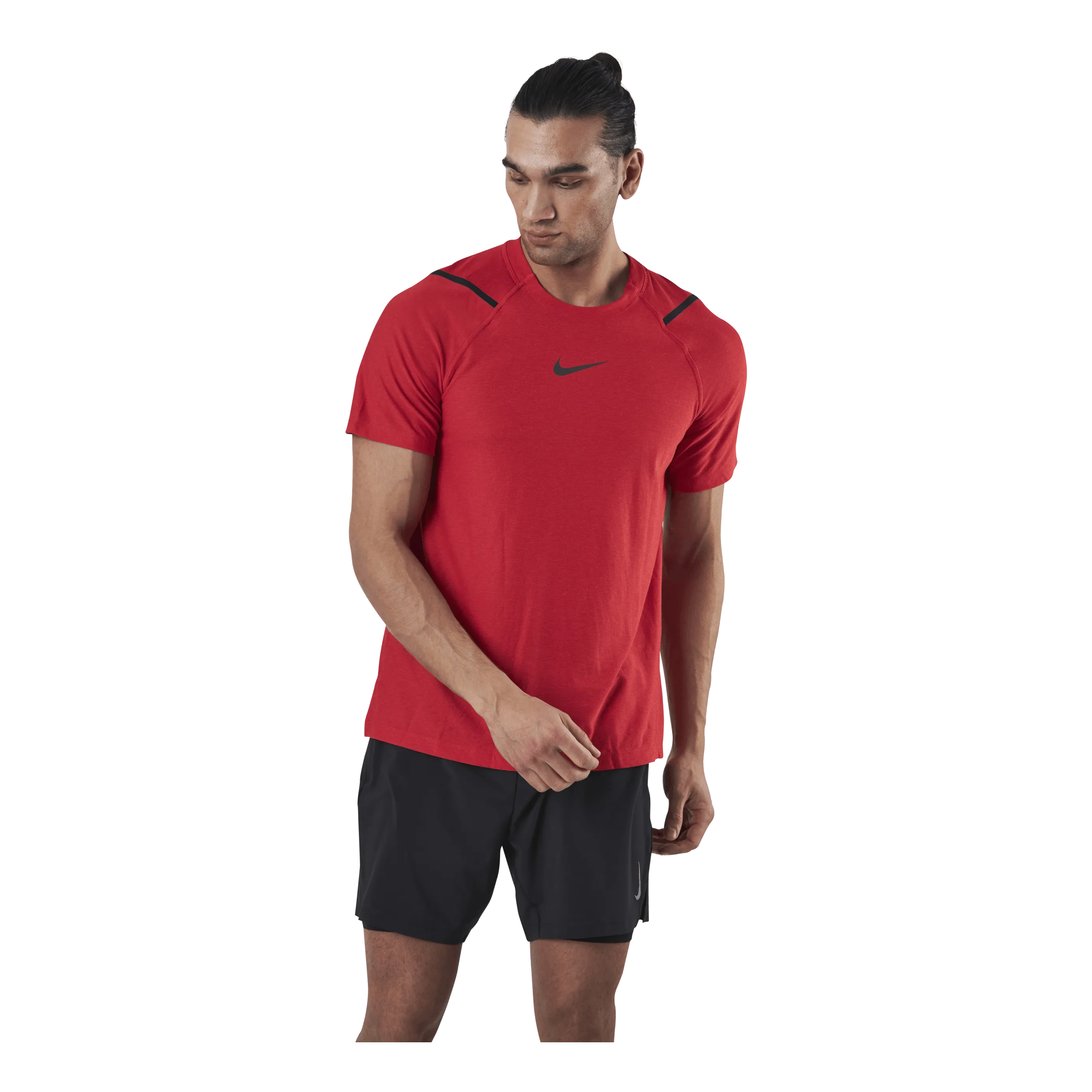 Nike Pro Npc SS Top Black/Red