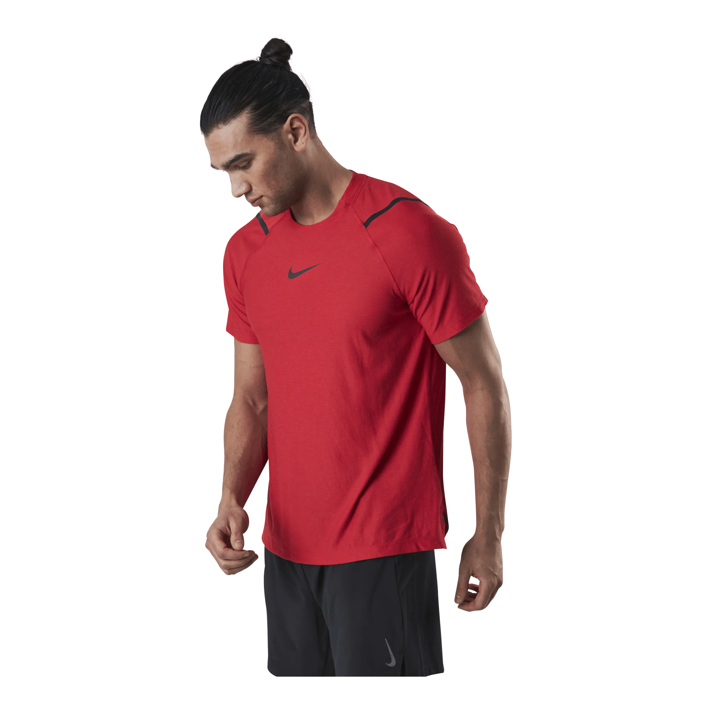 Nike Pro Npc SS Top Black/Red