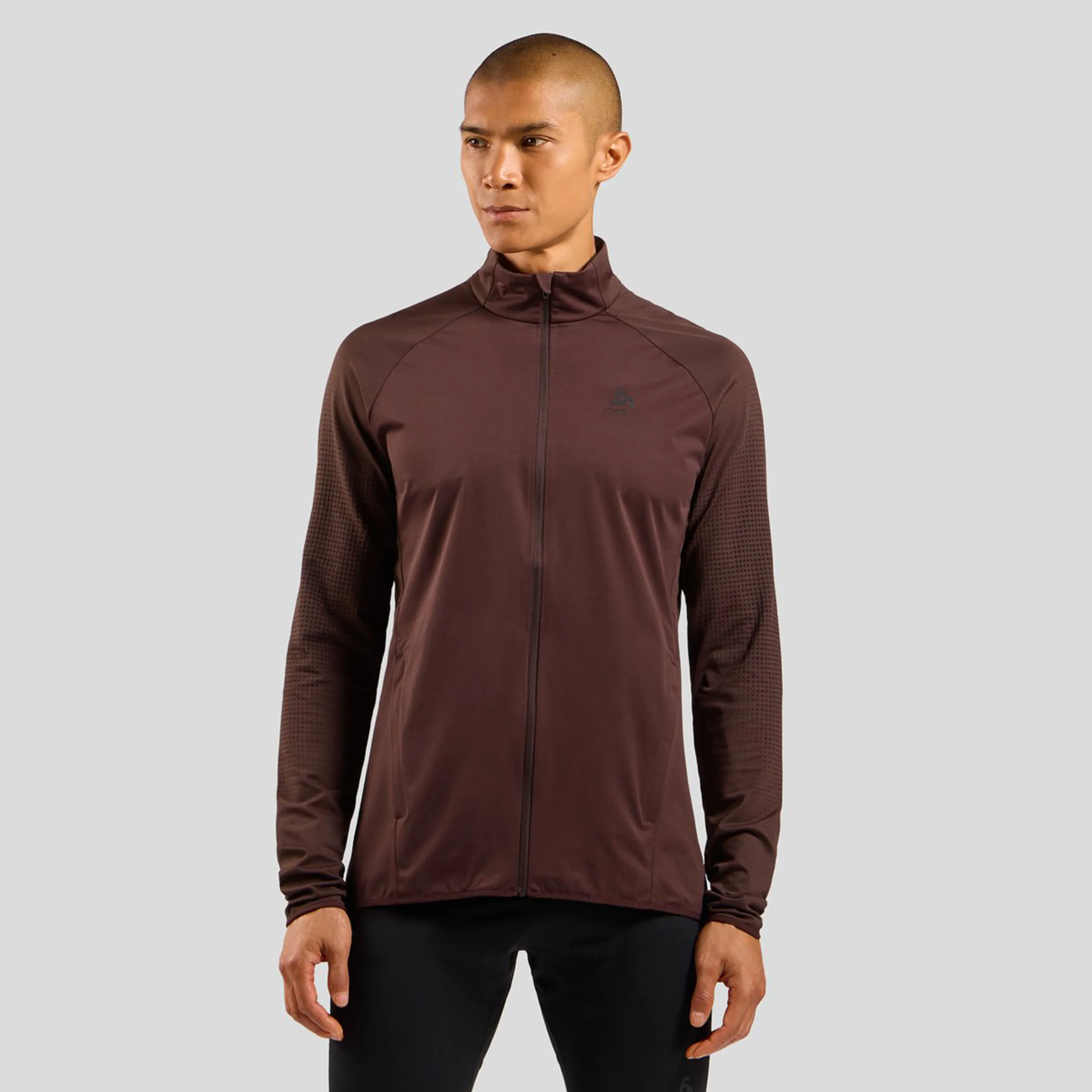 Odlo Zeroweight Warm Hybrid Chaqueta Para Correr Hombres