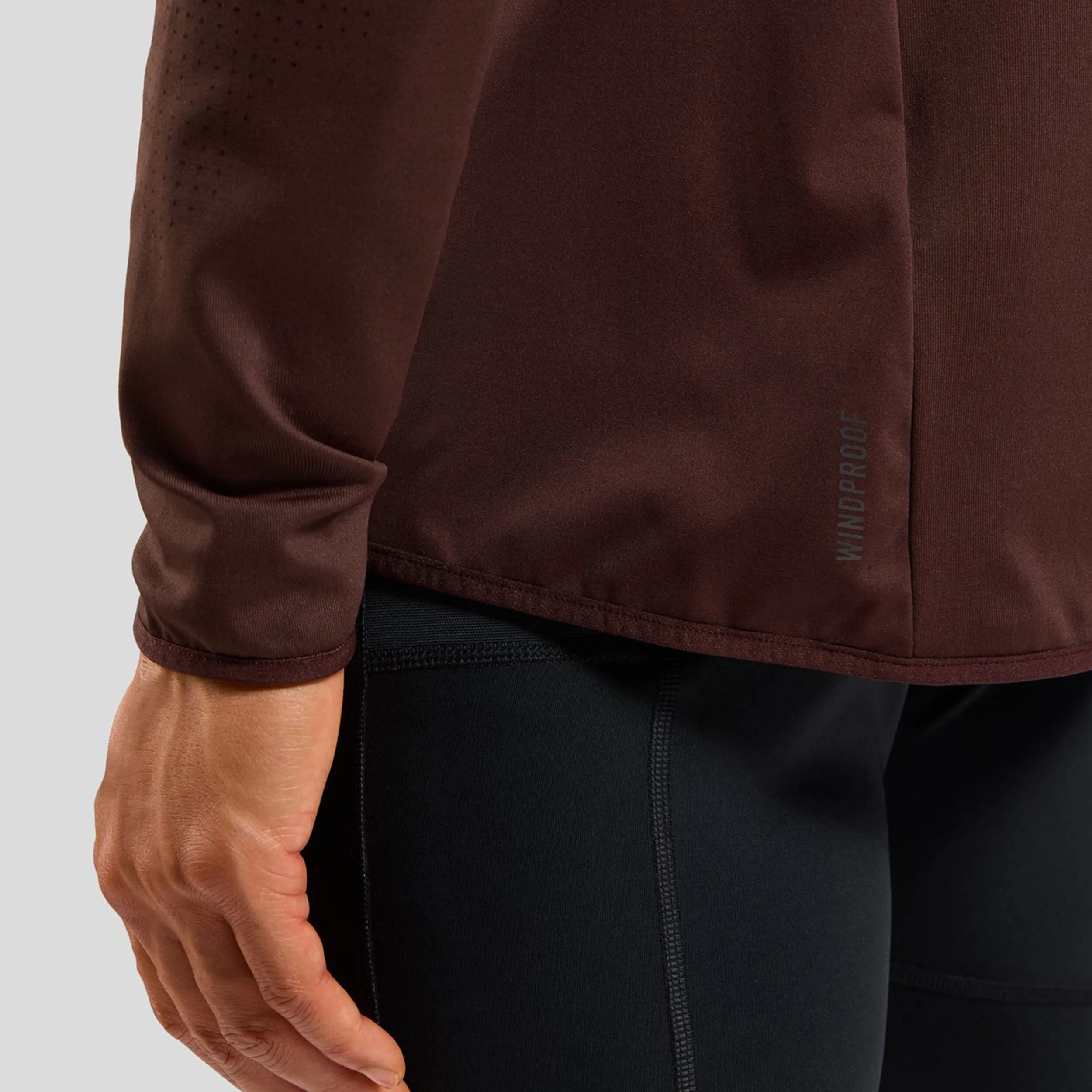 Odlo Zeroweight Warm Hybrid Chaqueta Para Correr Hombres