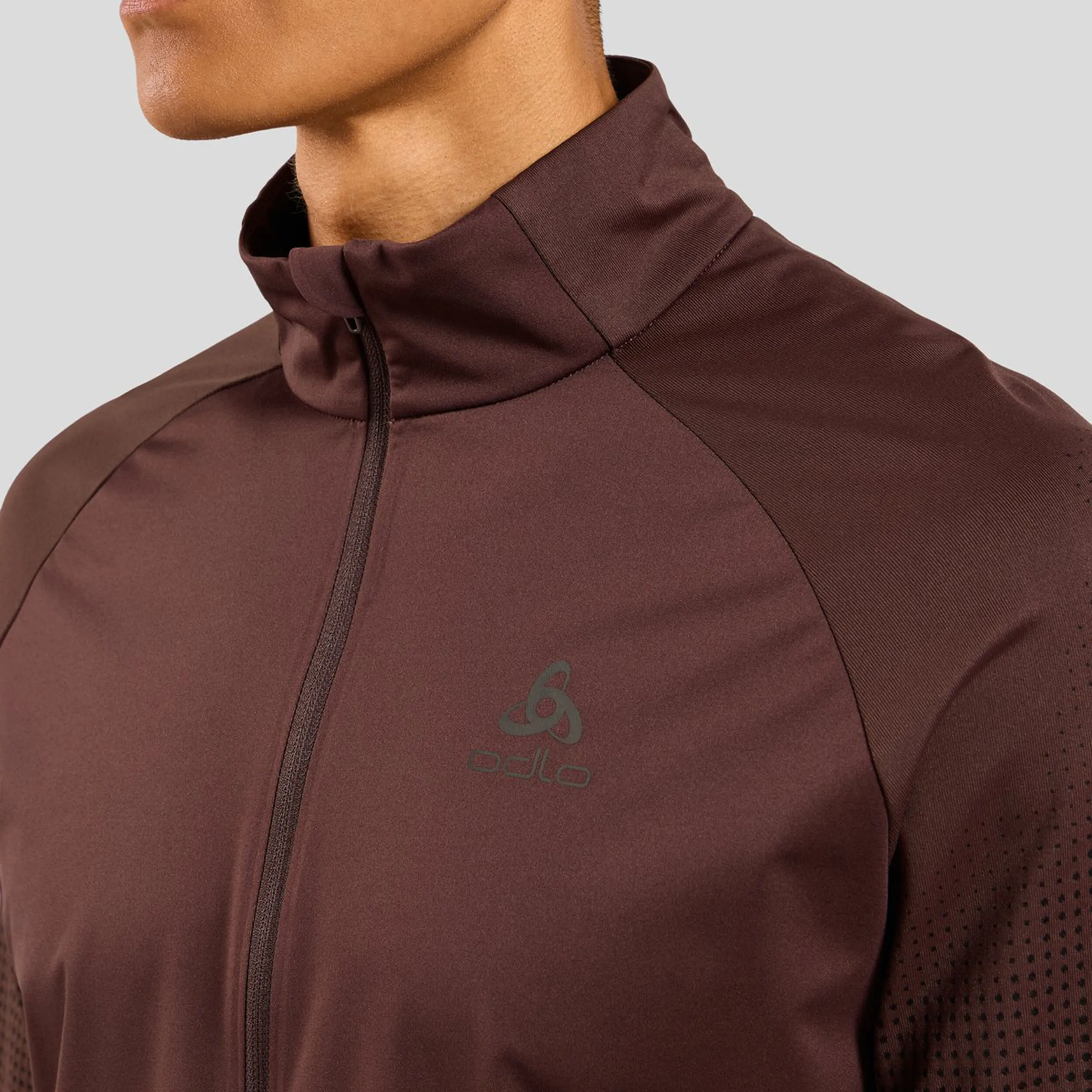 Odlo Zeroweight Warm Hybrid Chaqueta Para Correr Hombres