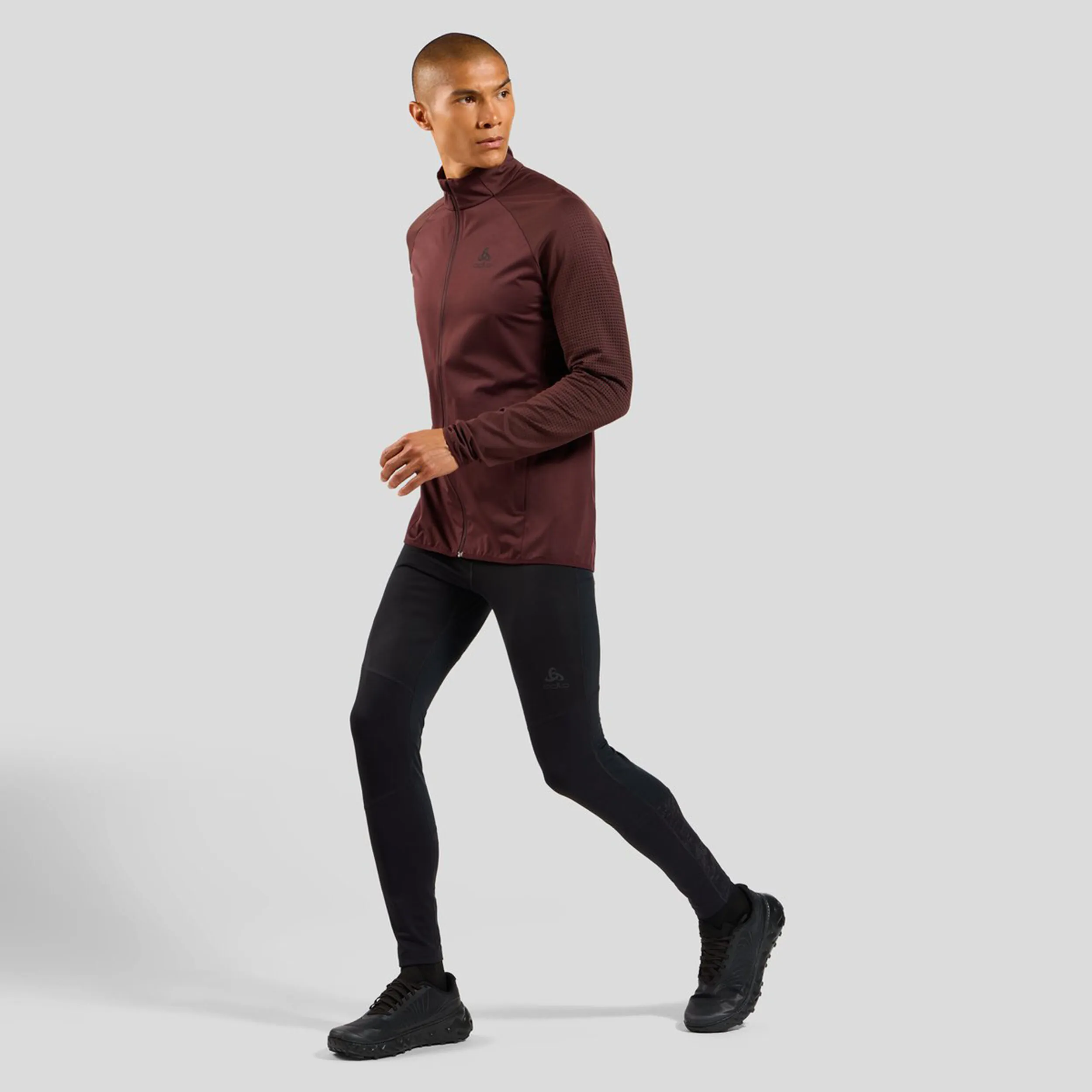 Odlo Zeroweight Warm Hybrid Chaqueta Para Correr Hombres