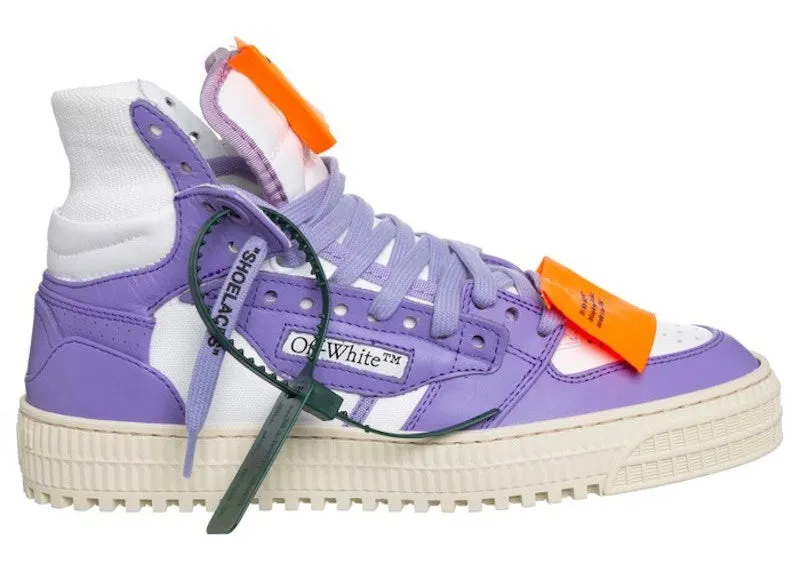 OFFWHITE 3.0 OFF COURT LEATHER WHITE PURPLE