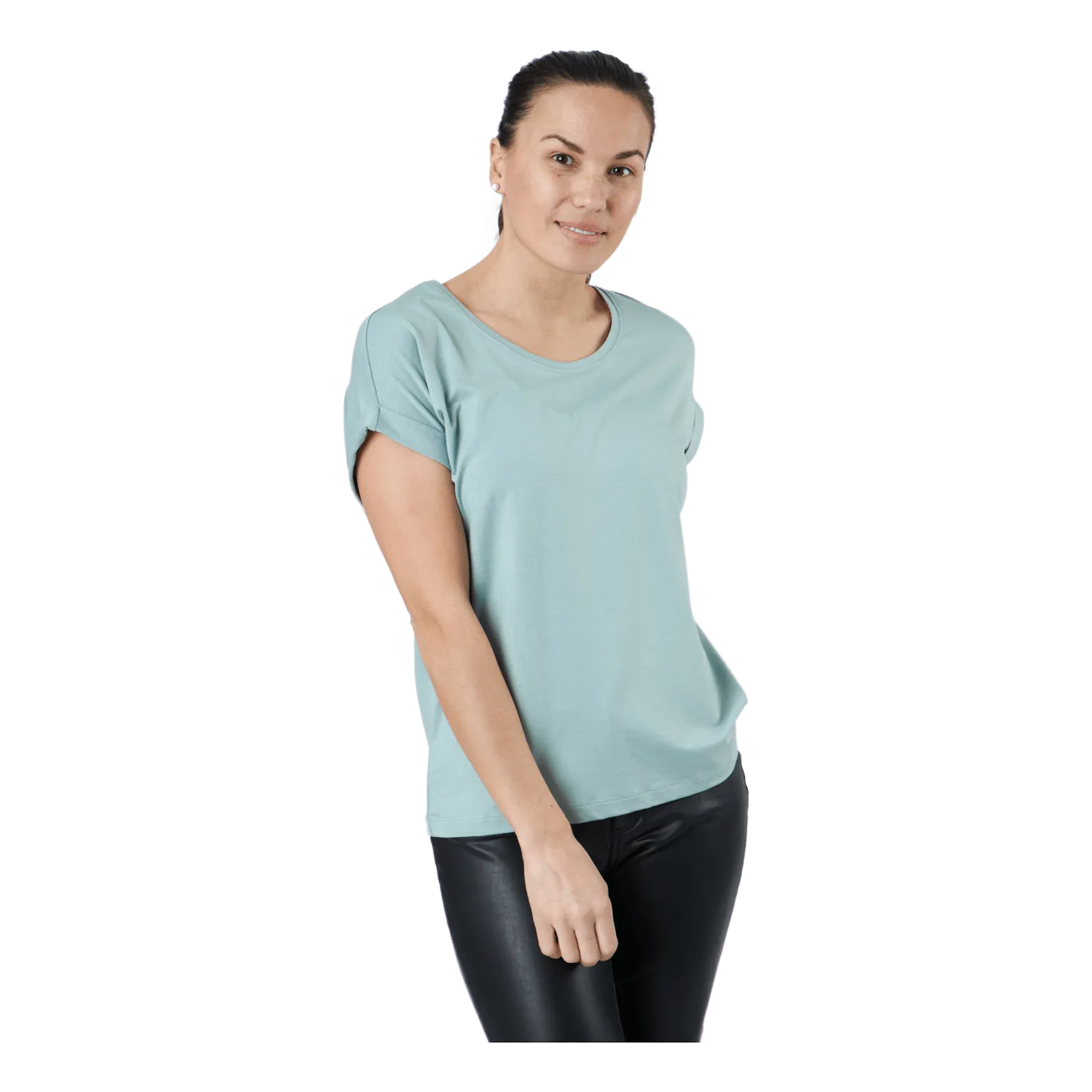 ONLY MOSTER S/S ONECK TOP JRS PINK