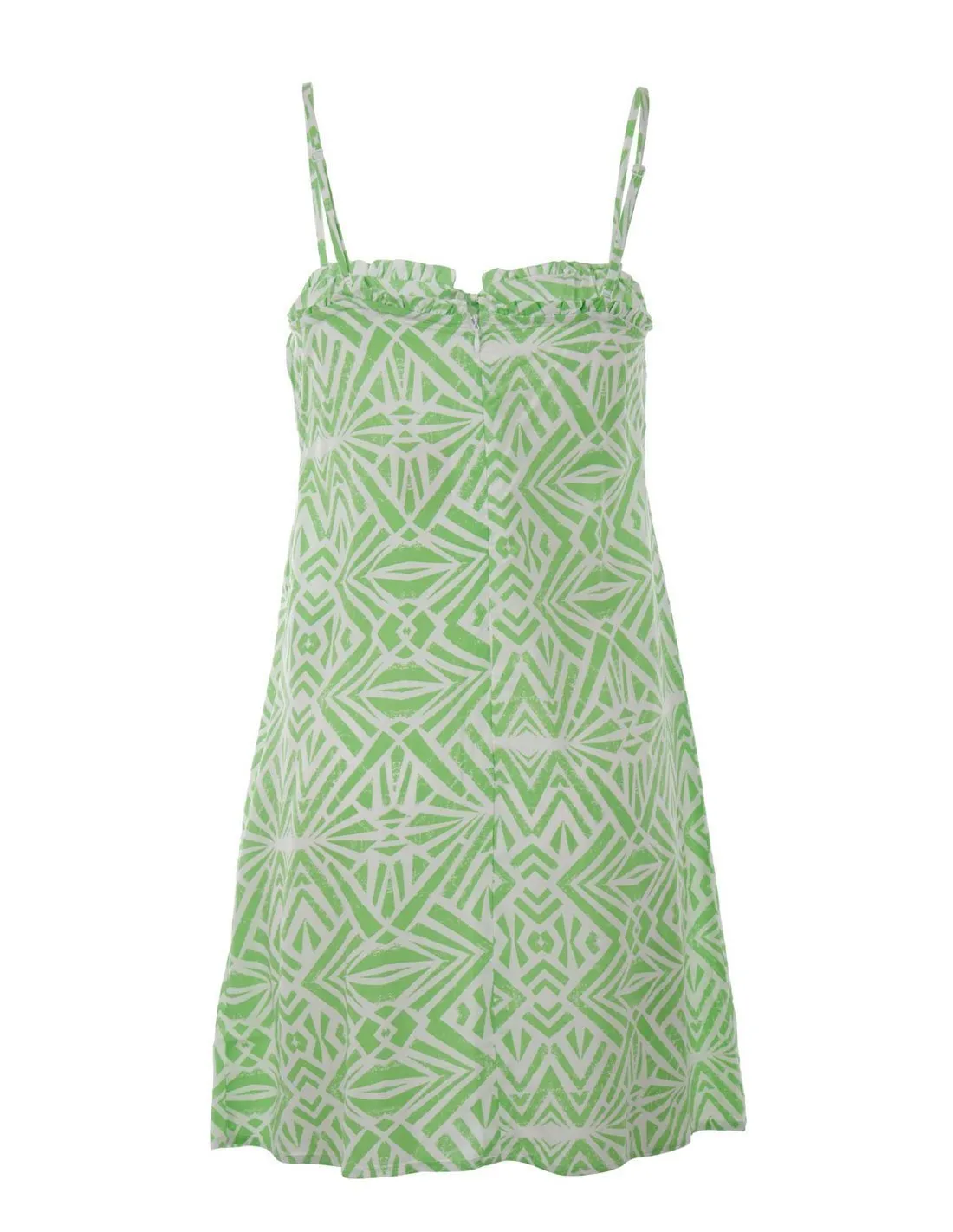 ONLY  VESTIDO BLANCO Y VERDE ONLNOVA LIFE MUJER