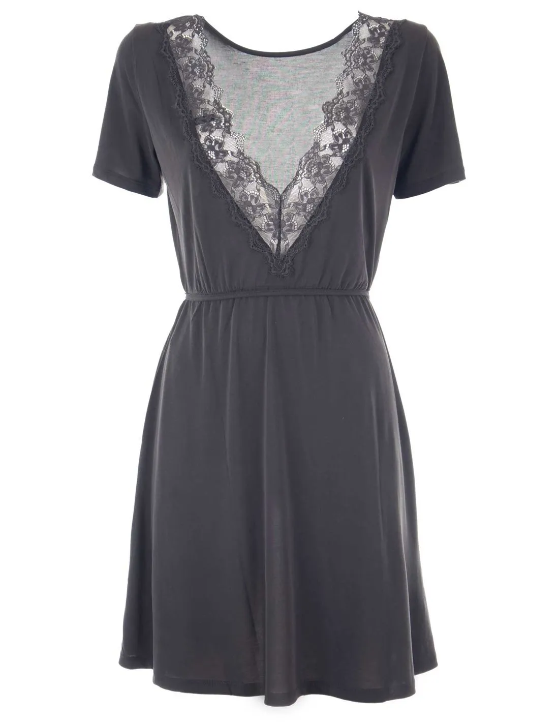 ONLY  VESTIDO NEGRO LENCERO ONLFREE 15319851 MUJER