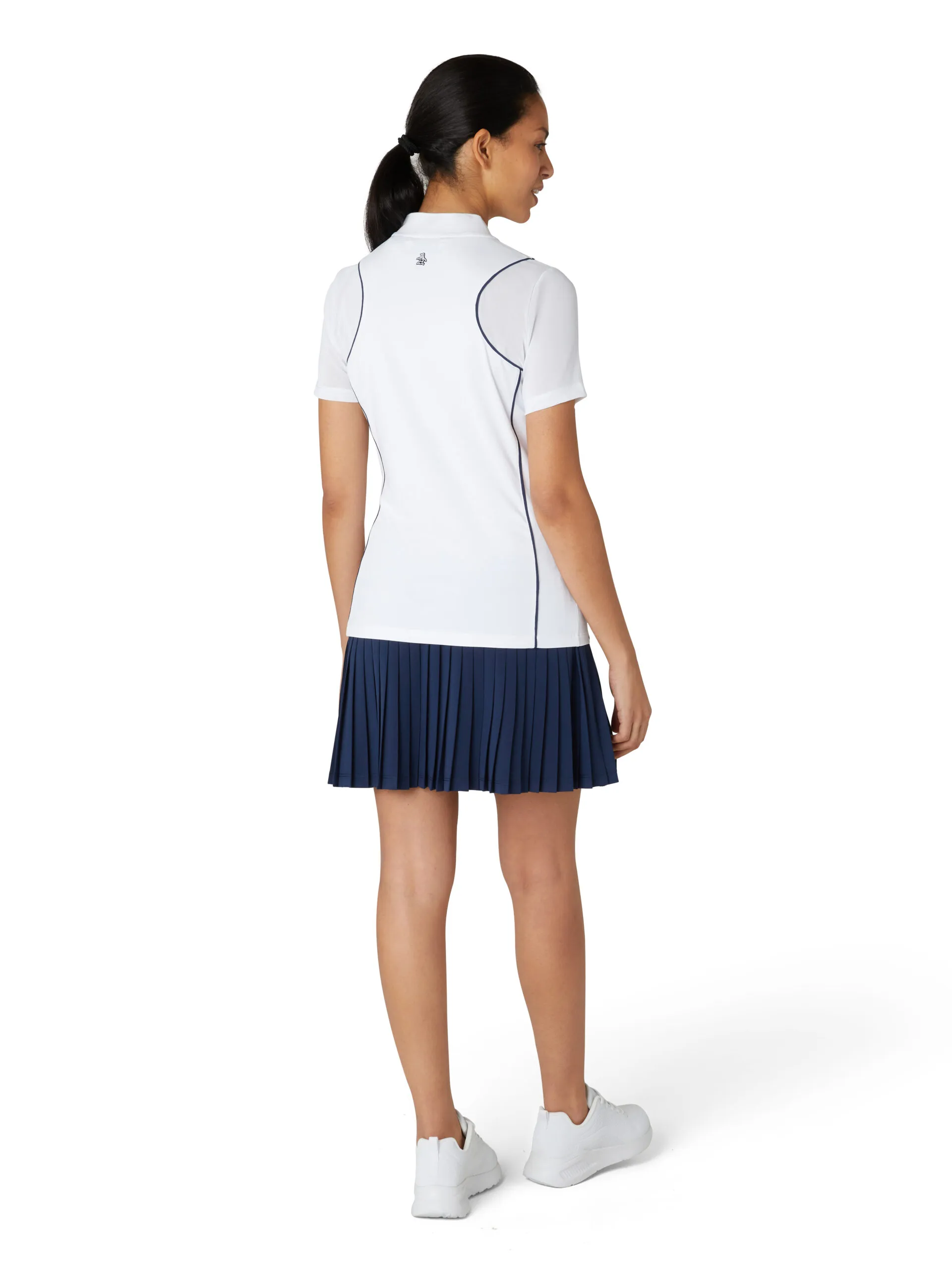 ORIGINAL PENGUIN GOLF SS ZIP FRONT TOP WIT SHIRT  OTHER DAMEN