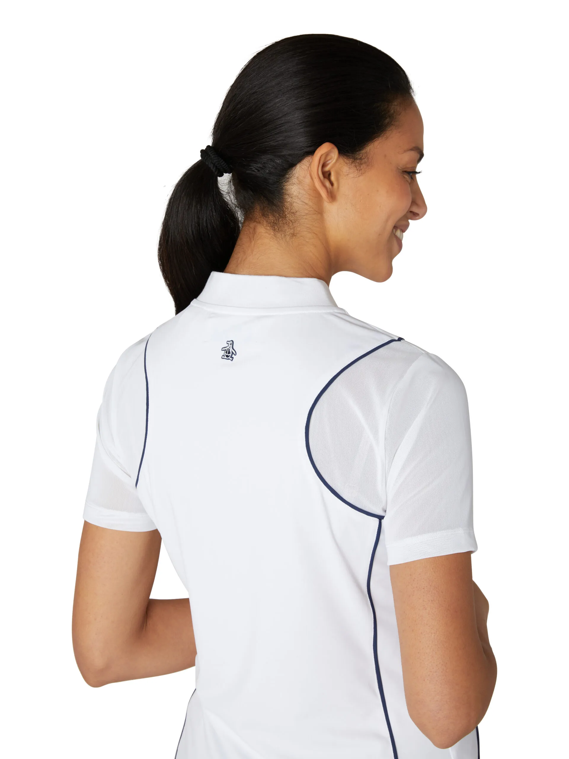 ORIGINAL PENGUIN GOLF SS ZIP FRONT TOP WIT SHIRT  OTHER DAMEN