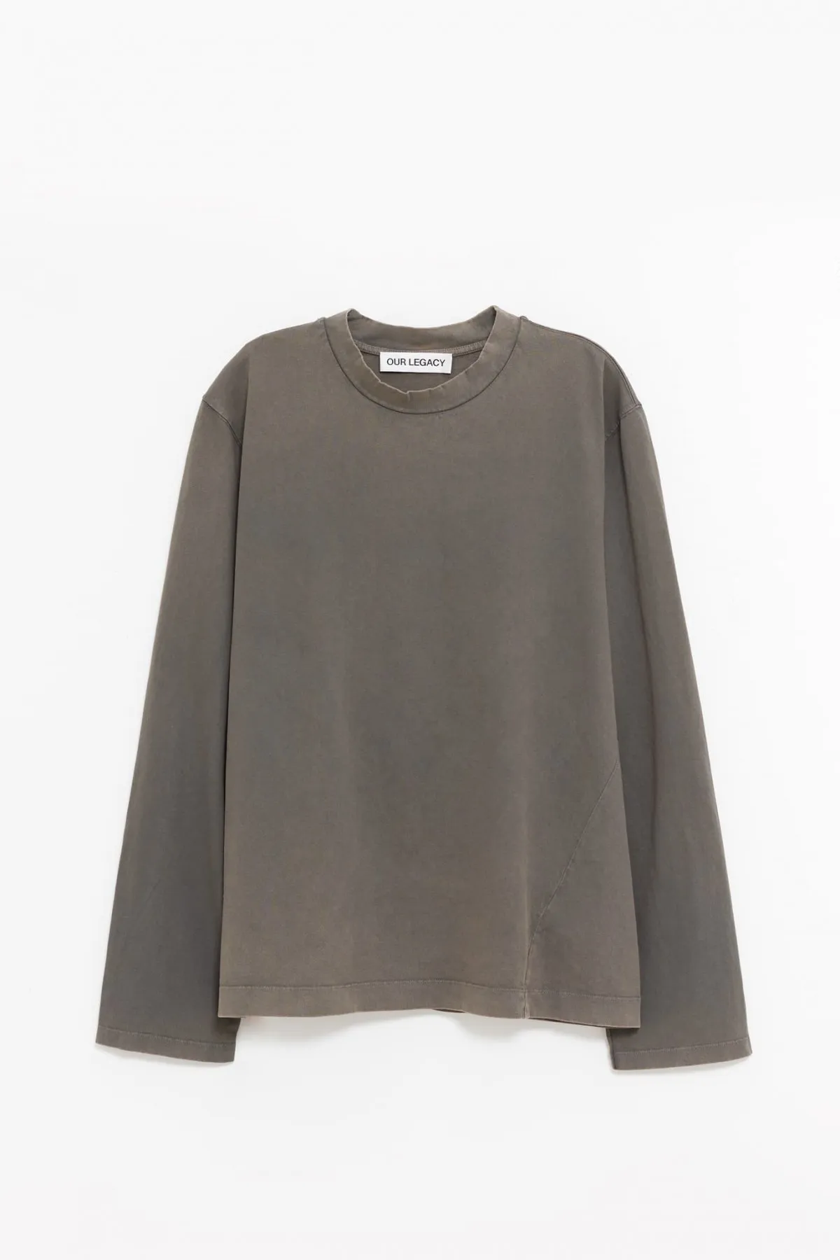 OUR LEGACY ANTIQUE COATING BIG LONGSLEEVE TSHIRT