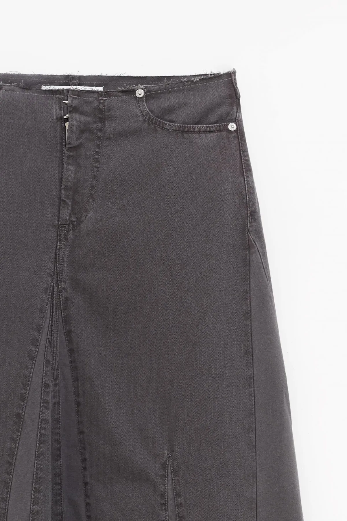 OUR LEGACY ASH BLACK REBEL SKIRT
