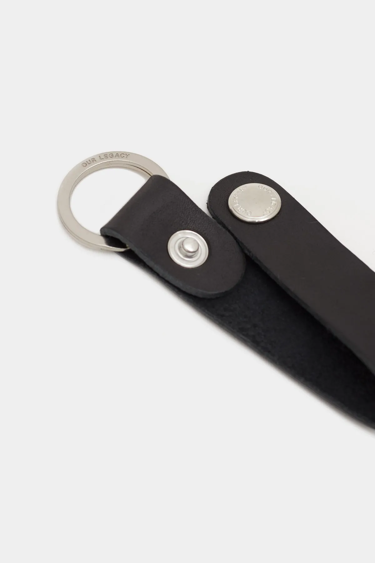OUR LEGACY BLACK LEATHER KEY HOLDER