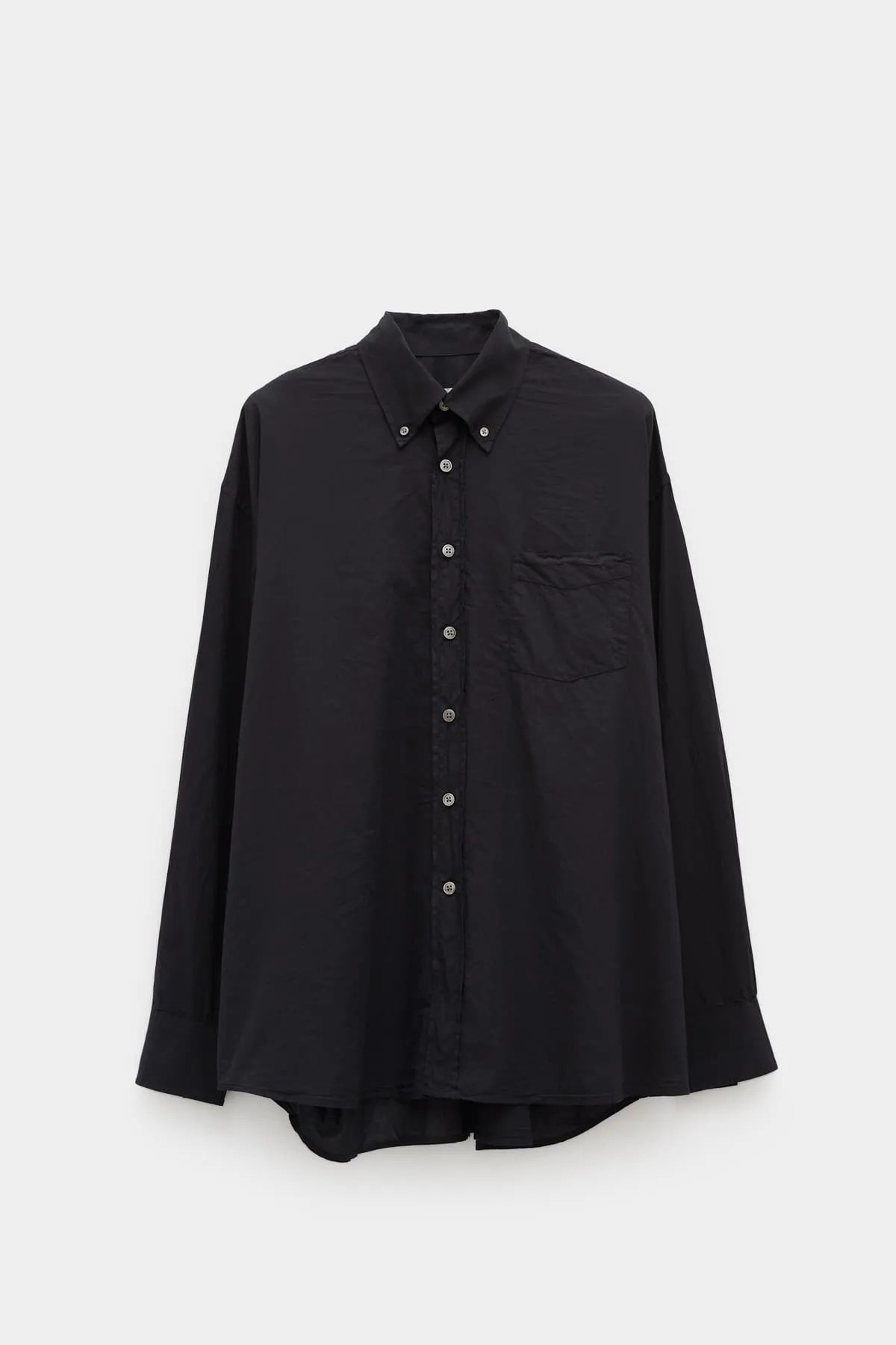 OUR LEGACY BLACK VOILE BORROWED BD SHIRT