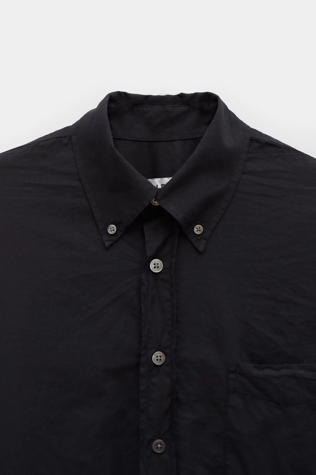 OUR LEGACY BLACK VOILE BORROWED BD SHIRT