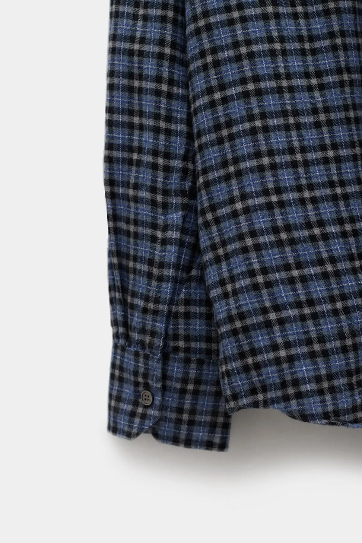 OUR LEGACY BLUE CANTRELL CHECK ABOVE SHIRT