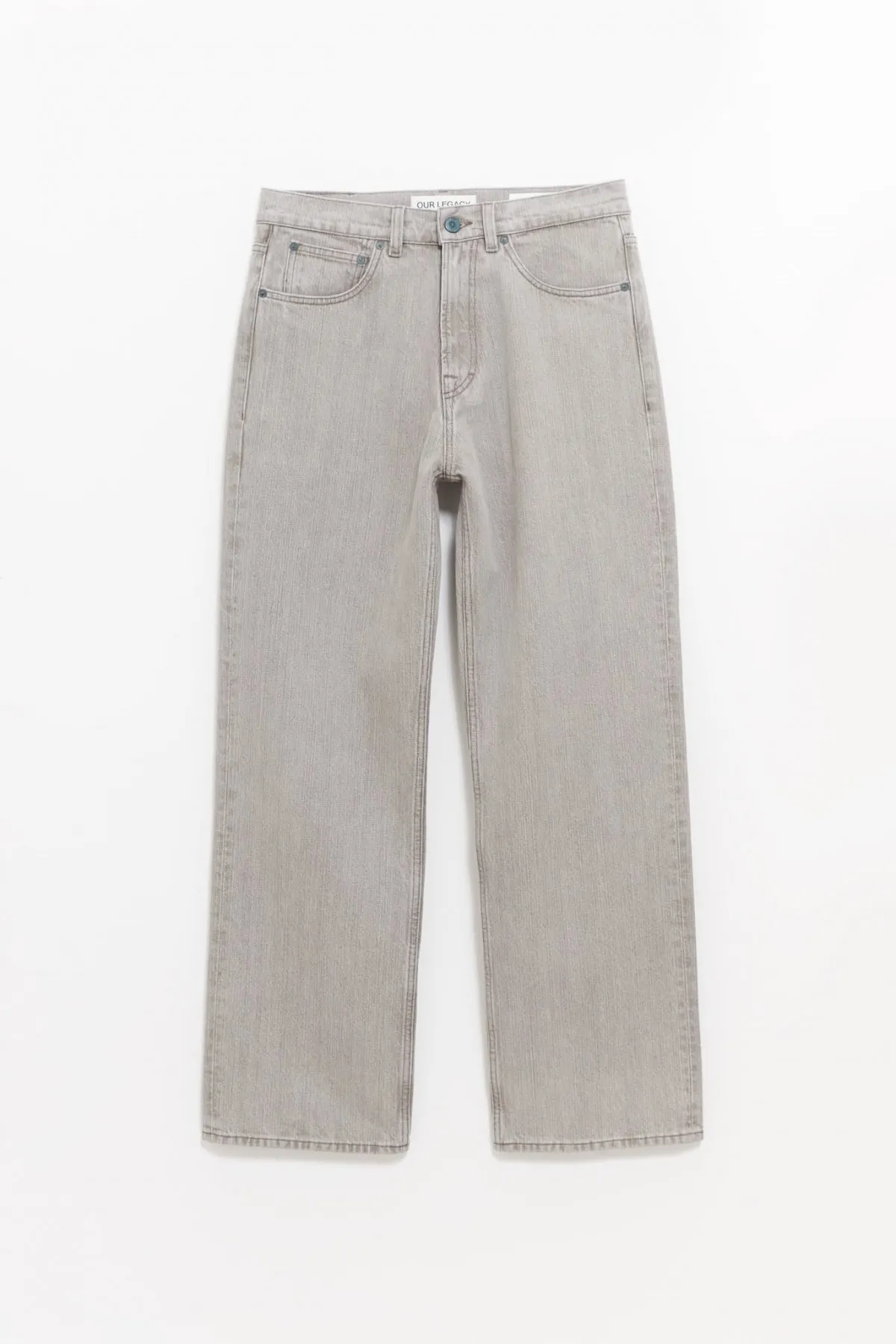 OUR LEGACY CONCRETE CHAIN TWILL THIRD CUT TROUSER