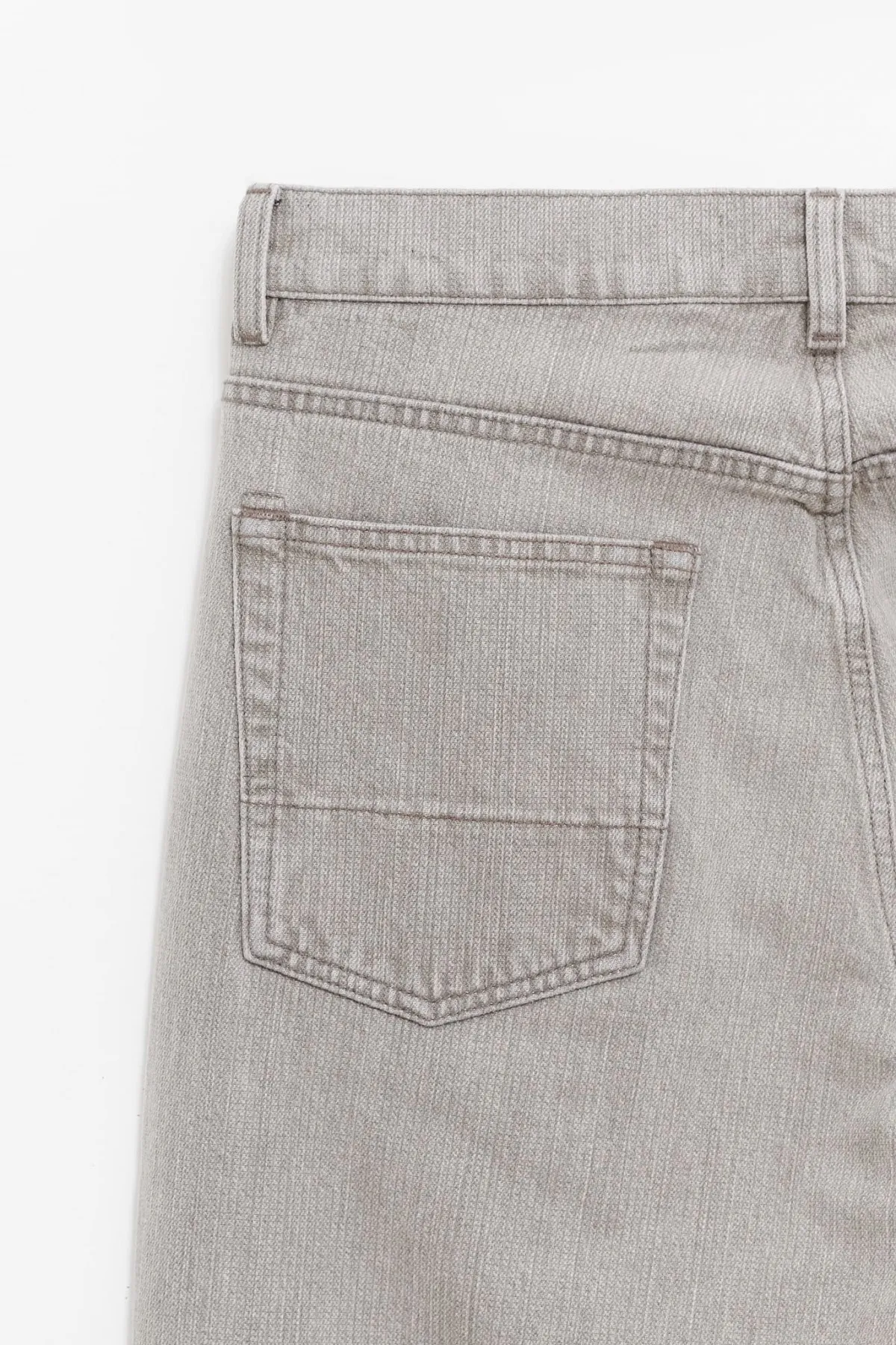 OUR LEGACY CONCRETE CHAIN TWILL THIRD CUT TROUSER