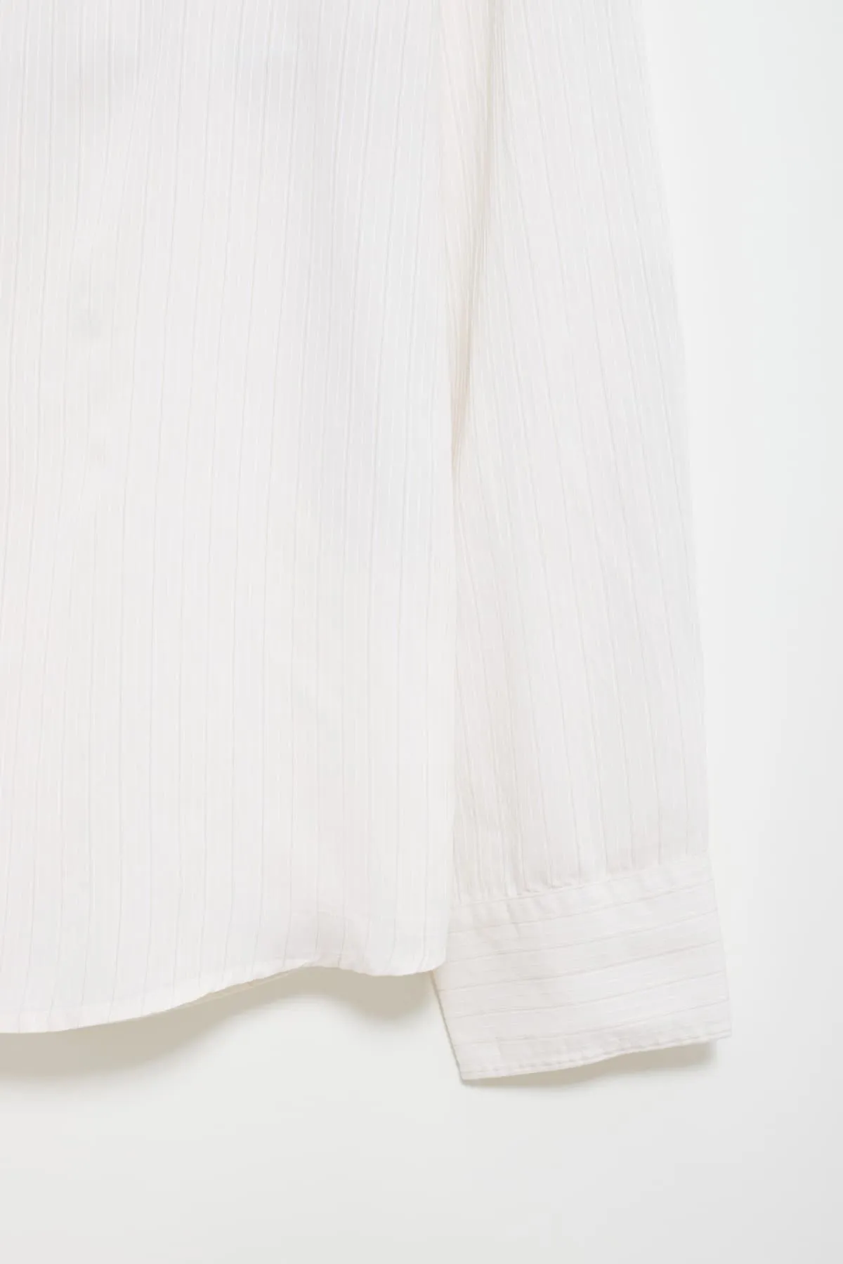 OUR LEGACY CREAM STRIPE BEYOND SHIRT