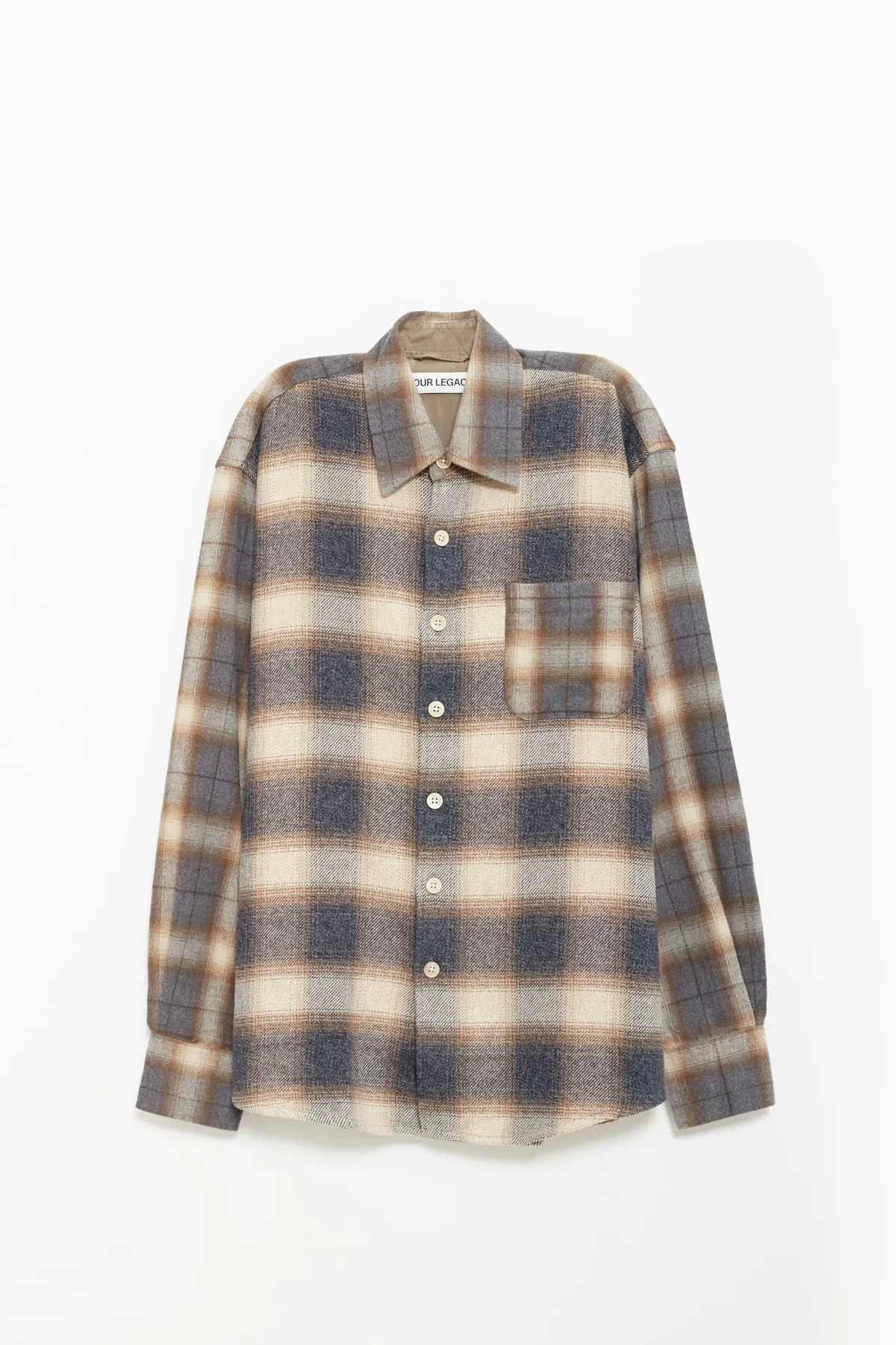 OUR LEGACY DOYLE CHECK ABOVE SHIRT