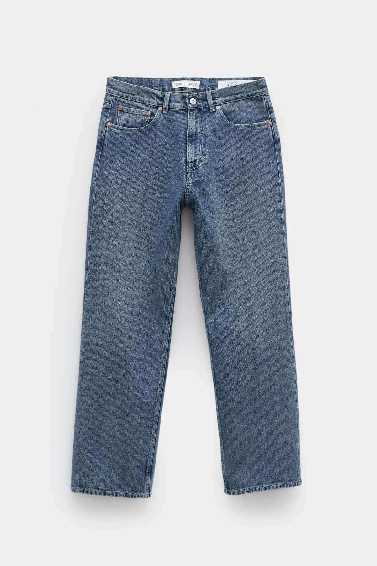 OUR LEGACY DREAM BLUE CHAIN THIRD CUT TROUSER