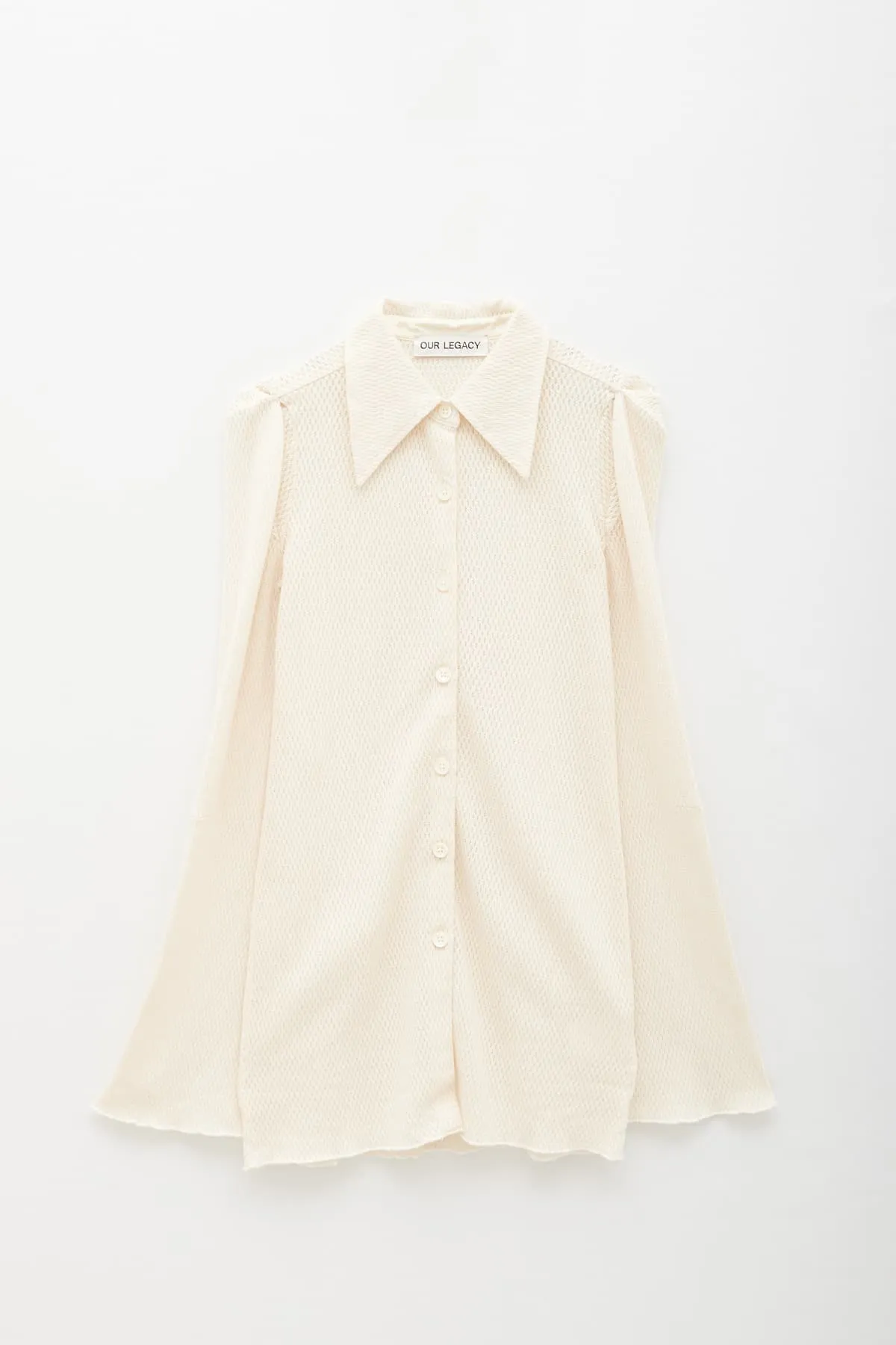 OUR LEGACY ECRU SPARSE HOLLOW SHIRT
