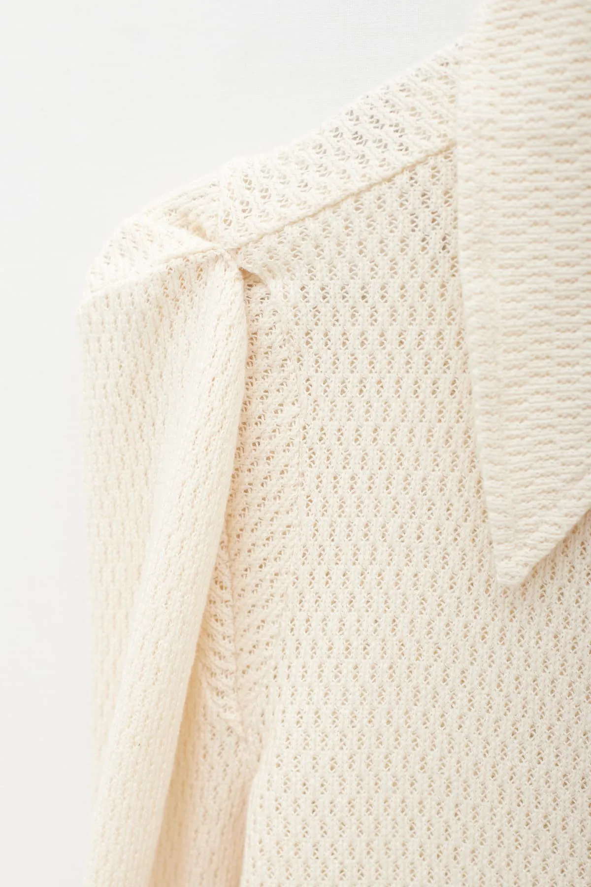 OUR LEGACY ECRU SPARSE HOLLOW SHIRT