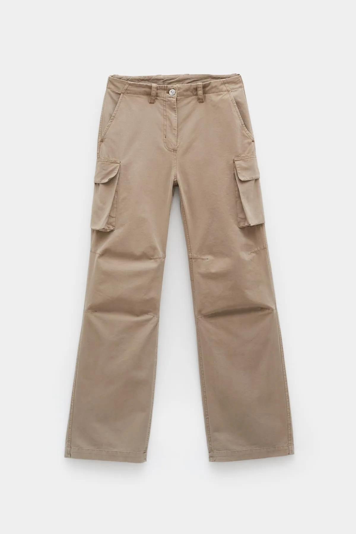OUR LEGACY KHAKI PEAFOWL PEAK CARGO TROUSER