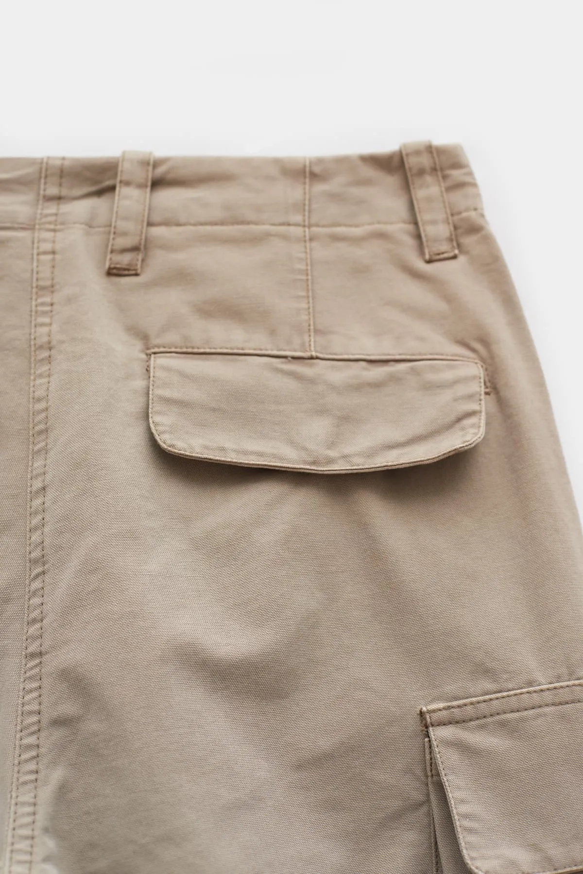 OUR LEGACY KHAKI PEAFOWL PEAK CARGO TROUSER
