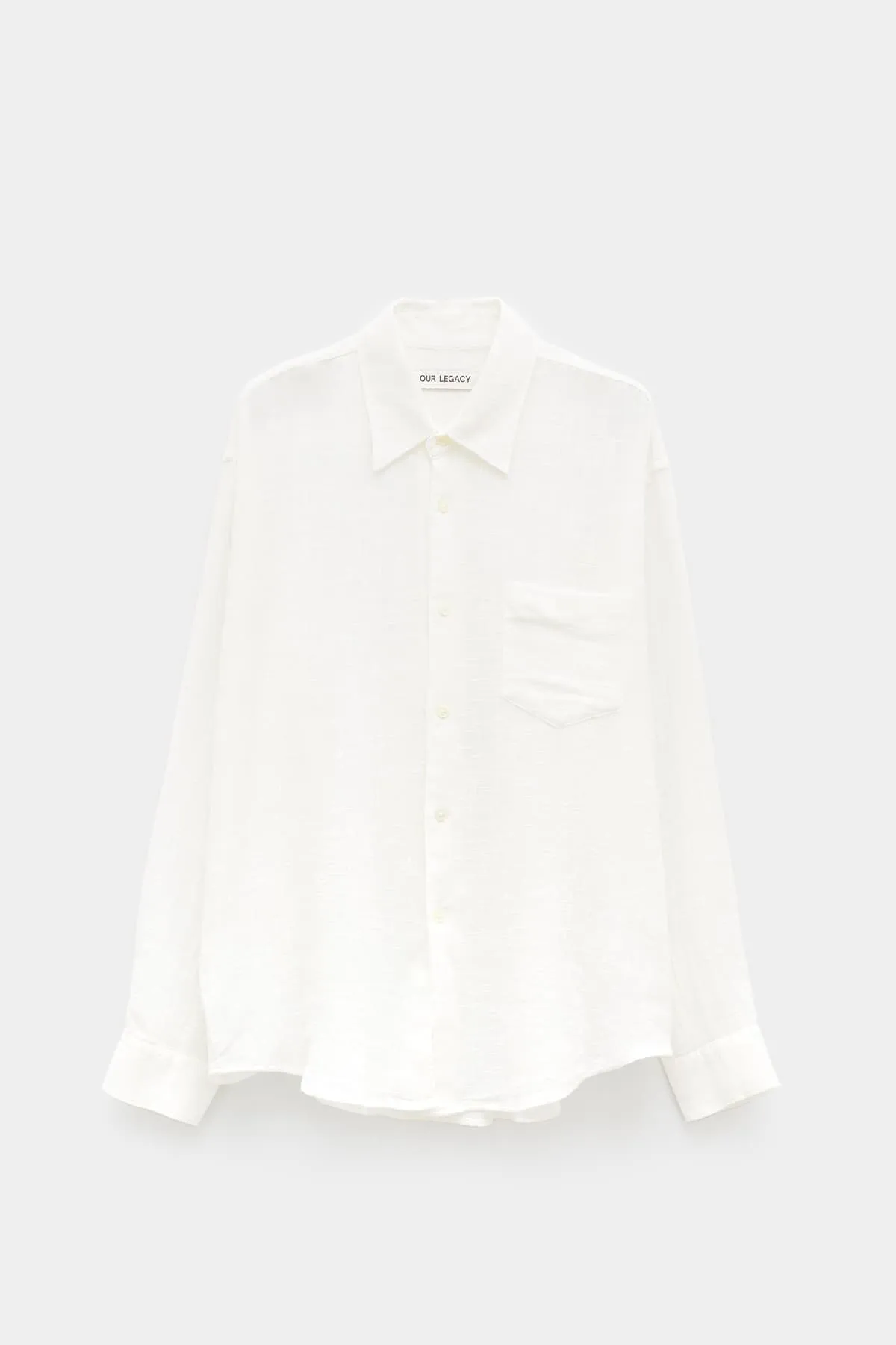 OUR LEGACY OFF WHITE COCO SHIRT