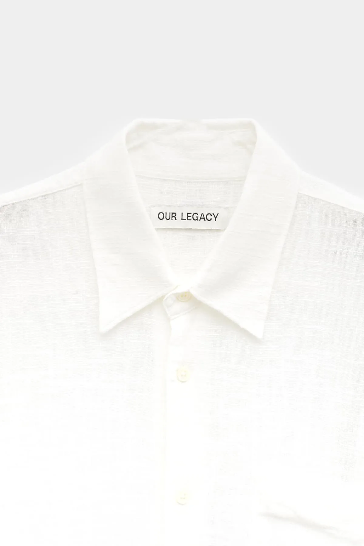 OUR LEGACY OFF WHITE COCO SHIRT