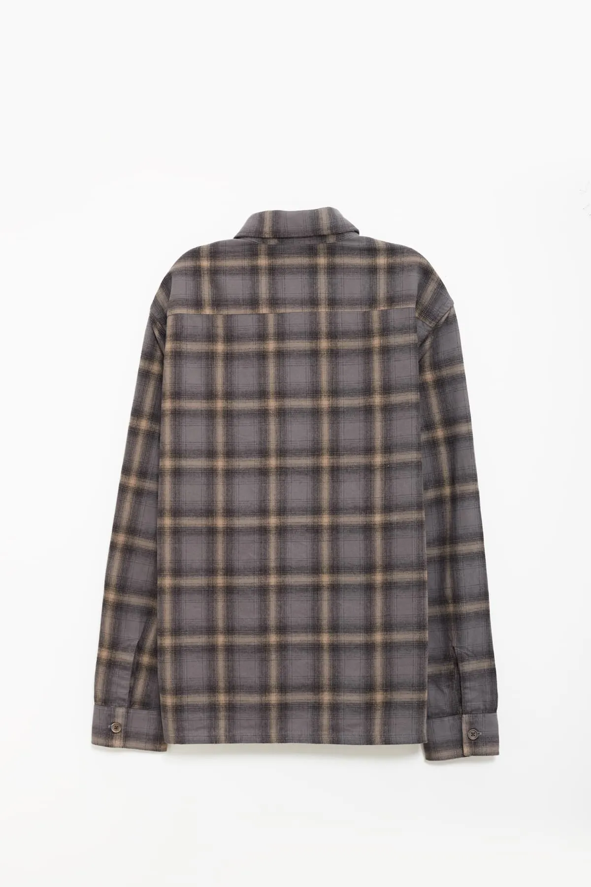 OUR LEGACY OYSTER CHECK HEUSEN SHIRT