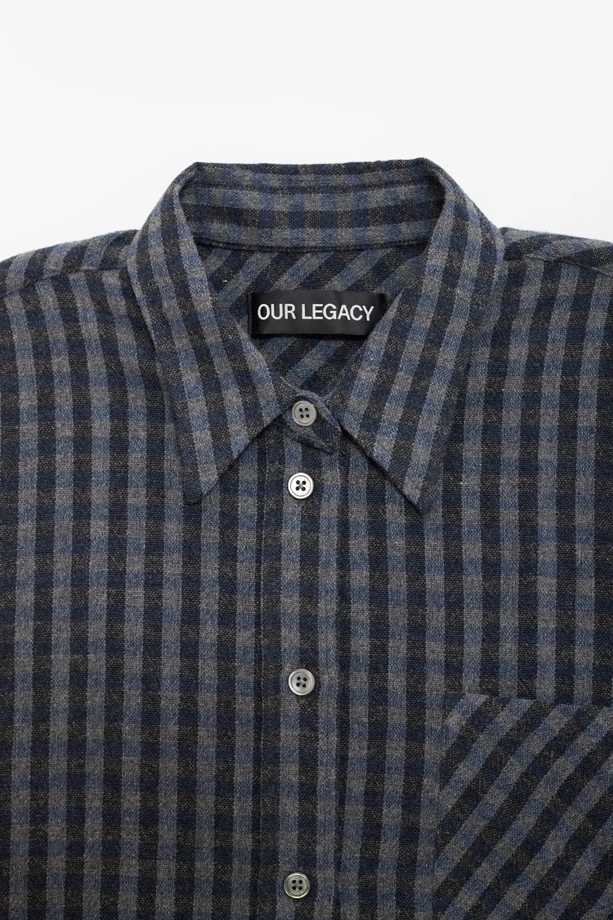 OUR LEGACY PRINCIPAL CHECK DAISY SHIRT