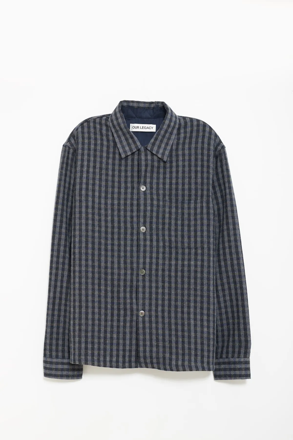 OUR LEGACY PRINCIPAL CHECK HEUSEN SHIRT