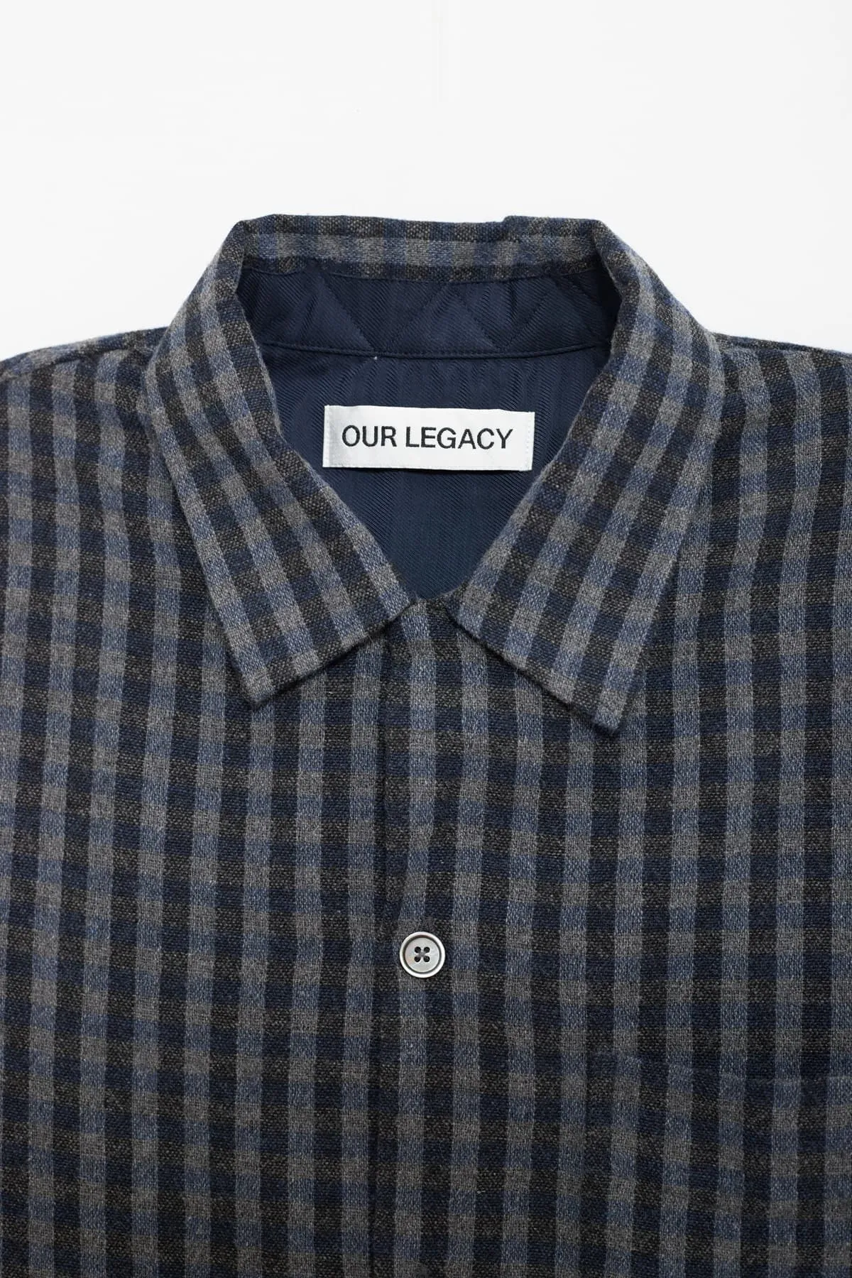 OUR LEGACY PRINCIPAL CHECK HEUSEN SHIRT