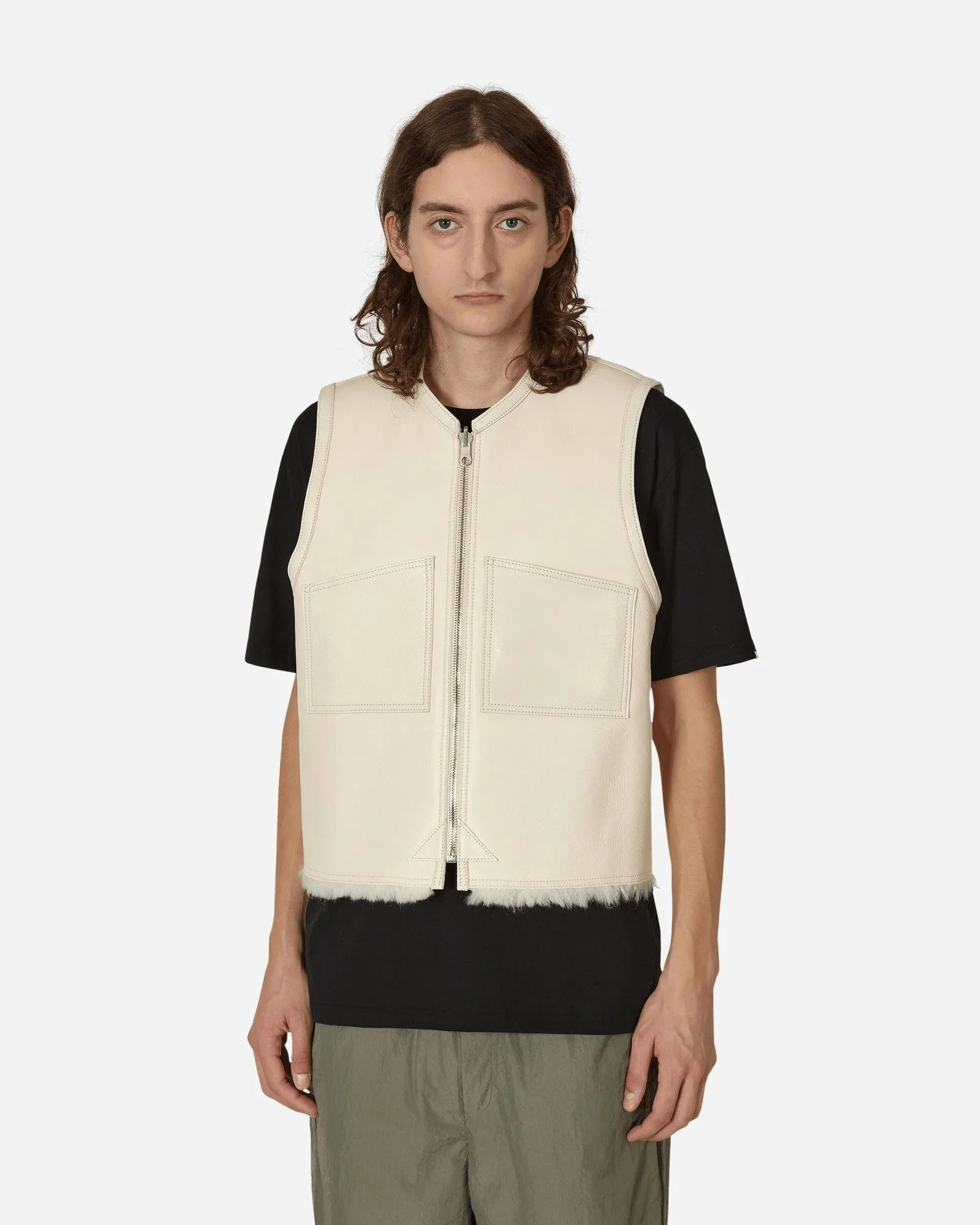 OUR LEGACY Reversible Shearling Vest