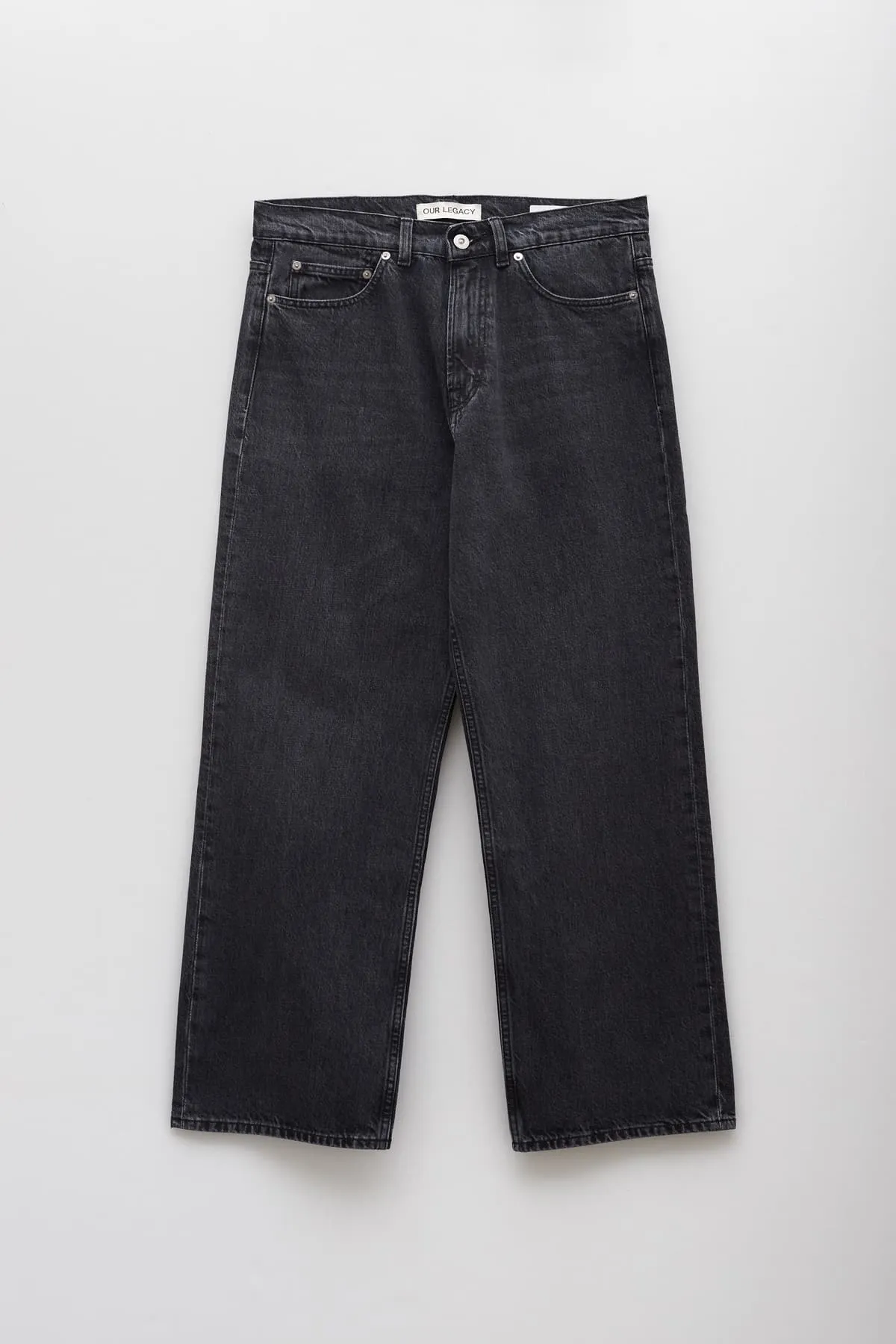 OUR LEGACY SUPERGREY WASH THIRD CUT TROUSER