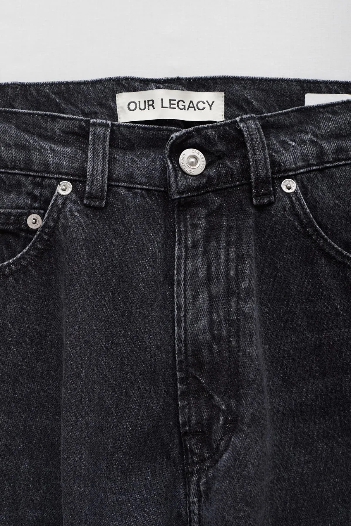 OUR LEGACY SUPERGREY WASH THIRD CUT TROUSER