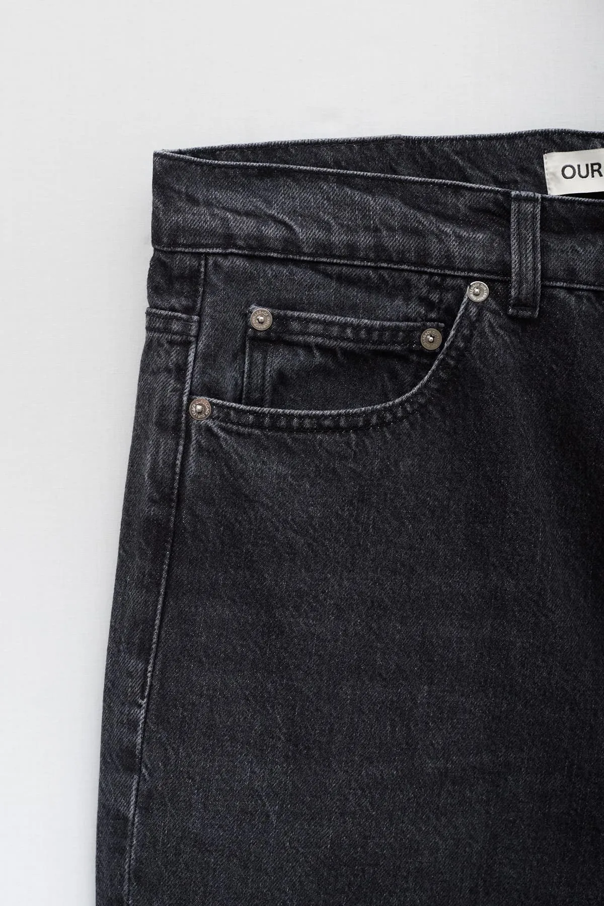 OUR LEGACY SUPERGREY WASH THIRD CUT TROUSER