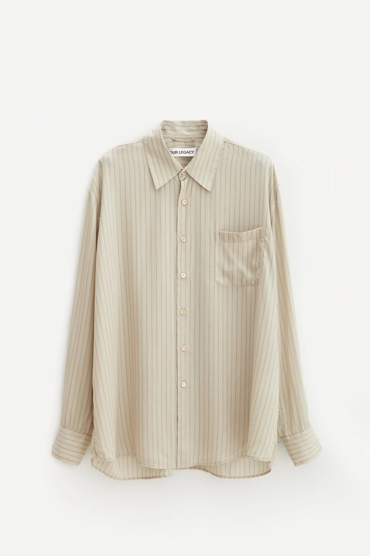 OUR LEGACY SUPPORT FLOATING TENCEL ABOVE SHIRT