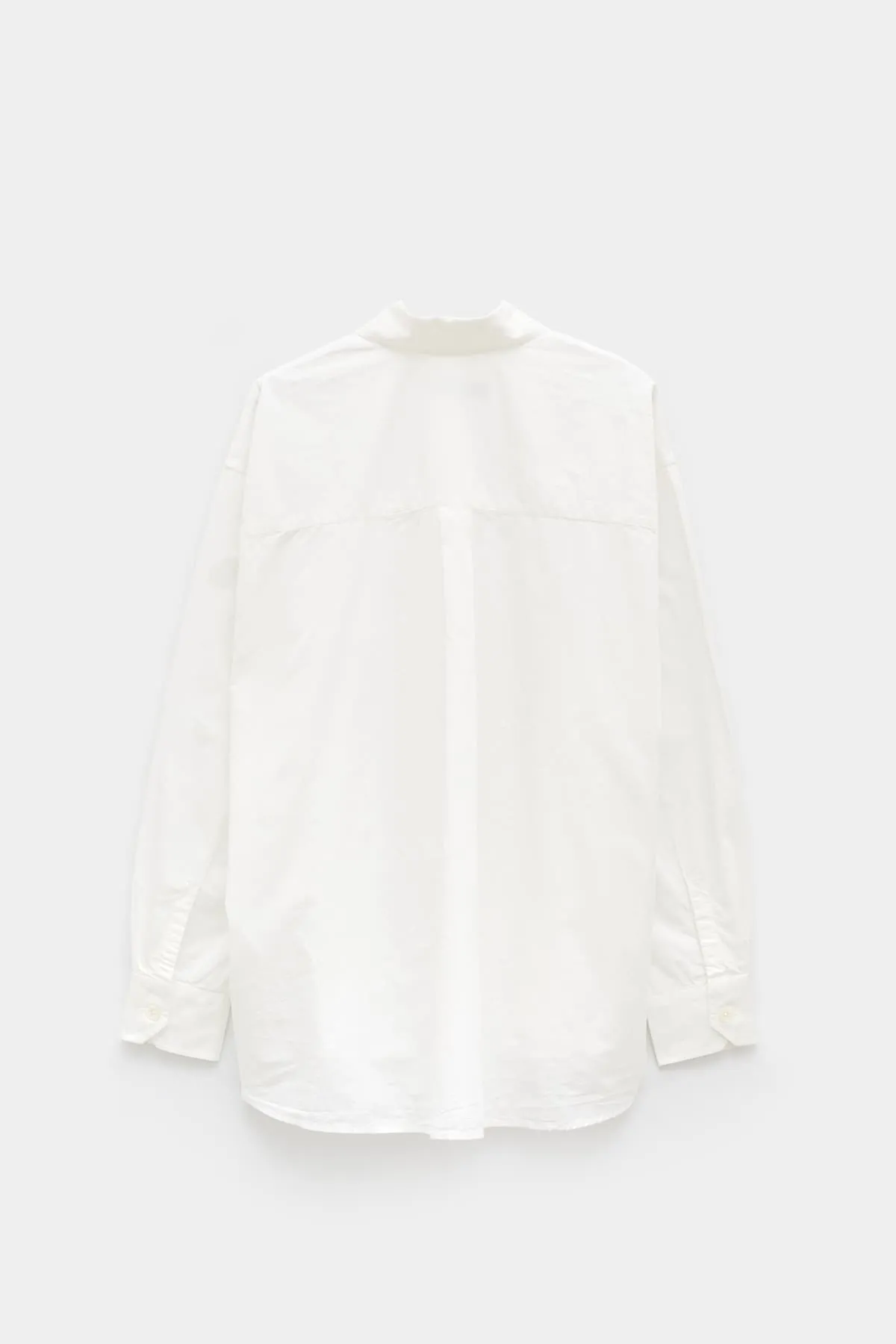 OUR LEGACY WHITE PEACHED CUPRO BORROWED SHIRT