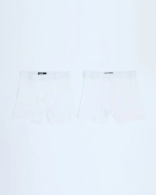 Pack x 2 Boxer Hombre Rocco Blanco