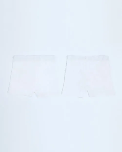 Pack x 2 Boxer Hombre Rocco Blanco