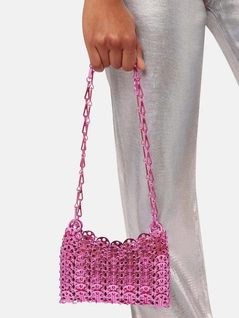 Paco Rabanne 1969 Nano Pochette Fuchsia