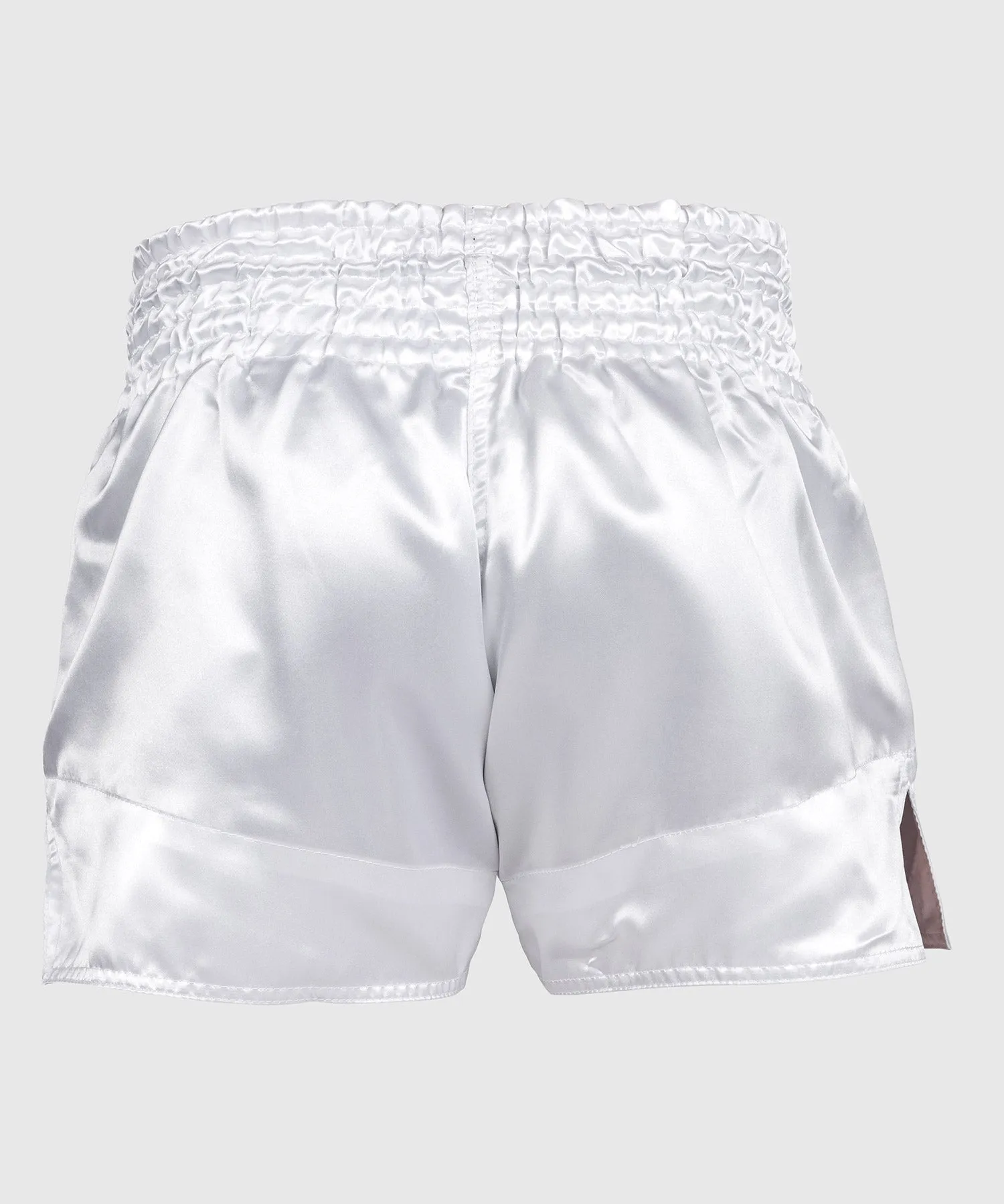 PANTALONES CORTOS DE MUAY THAI VENUM CLASSIC  BLANCO/NEGRO