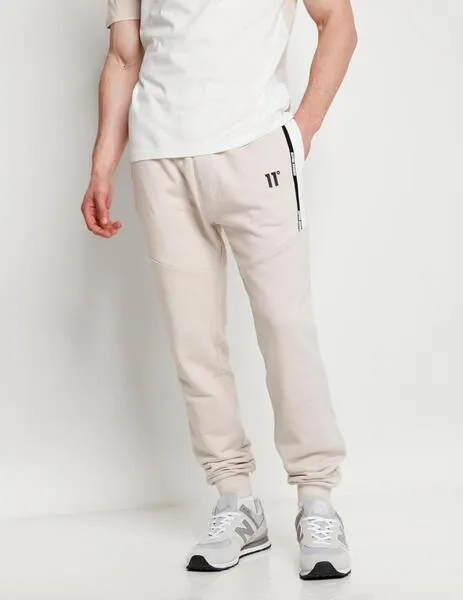 PANTALóN 11 DEGREES CUT & SEW TAPED JOGGERS  COCONUT/ STONE