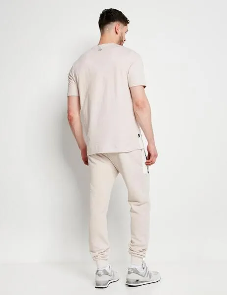 PANTALóN 11 DEGREES CUT & SEW TAPED JOGGERS  COCONUT/ STONE