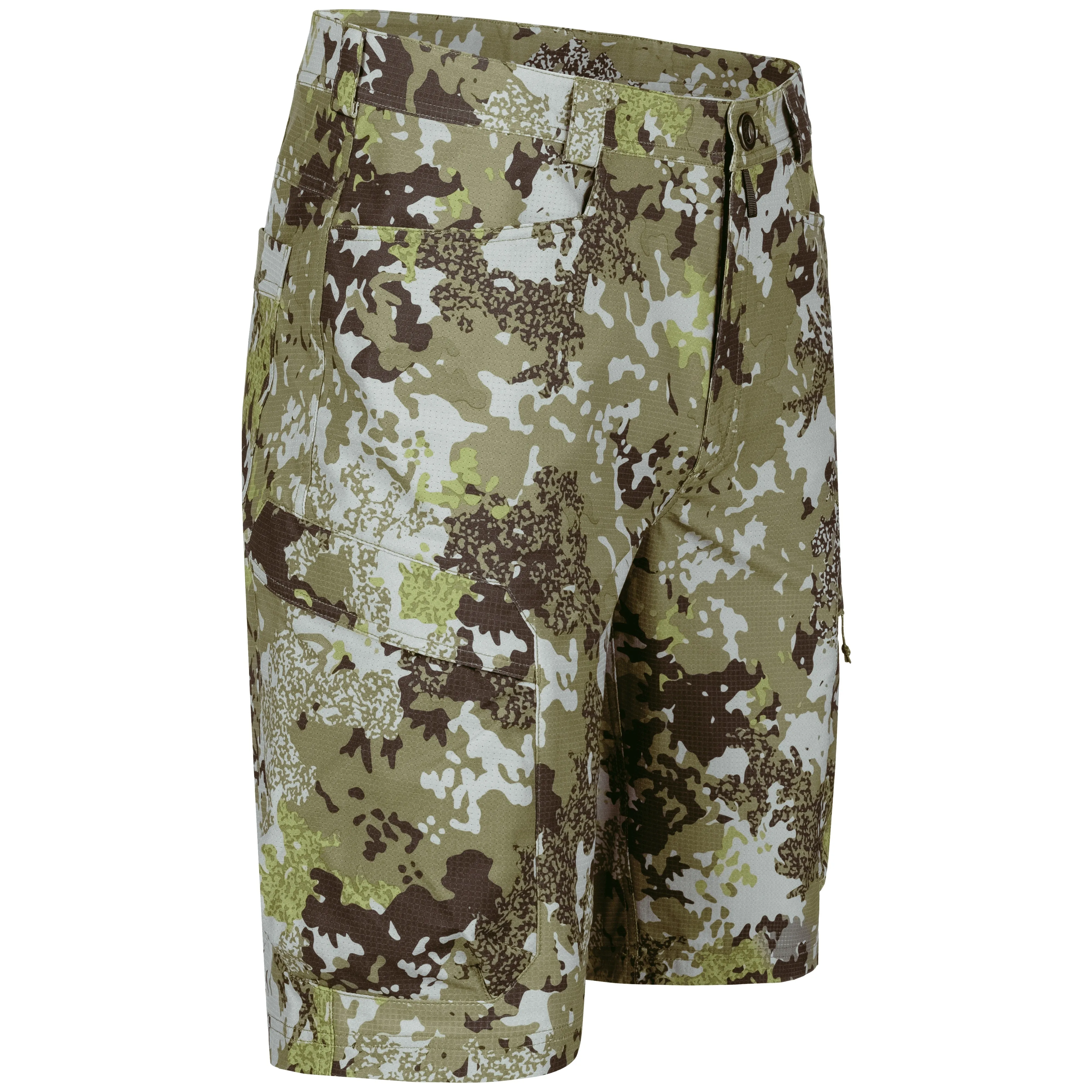 Pantalón Corto BLASER AirFlow HunTec Camo / Verde Olive